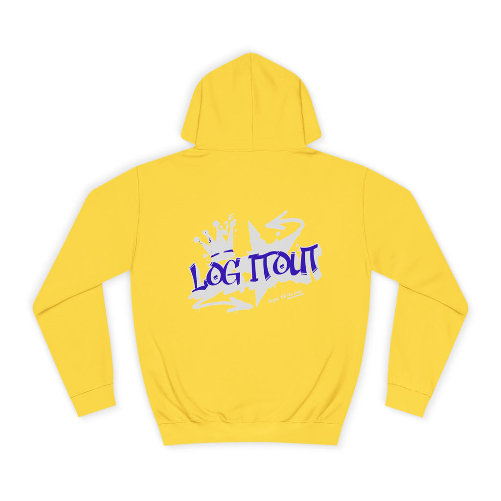 Casual Log it in Hoodie, Unisex Apparel, Trendy Wear, Cozy Street Style, Ideal Gift, Comfortable Fashion