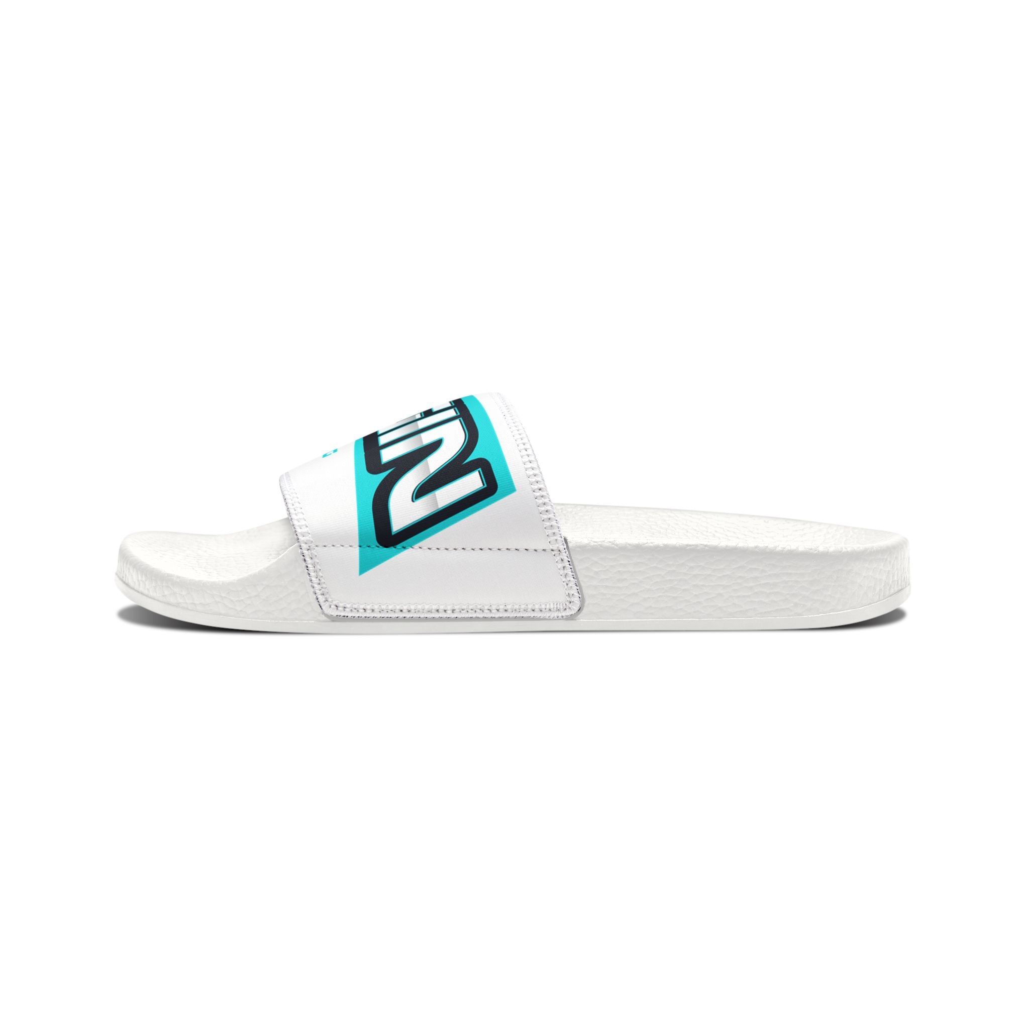 Men's "LOGIN" Slide Sandals — Removable Strap Athletic Slides