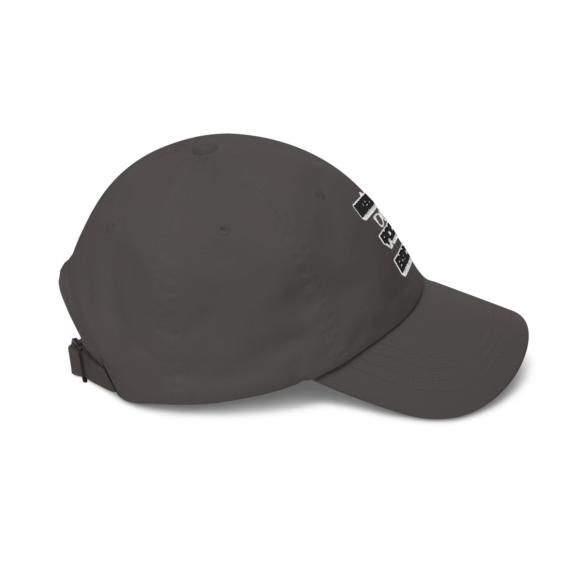 "Watch Your Back" Embroidered Retro Streetwear Hat