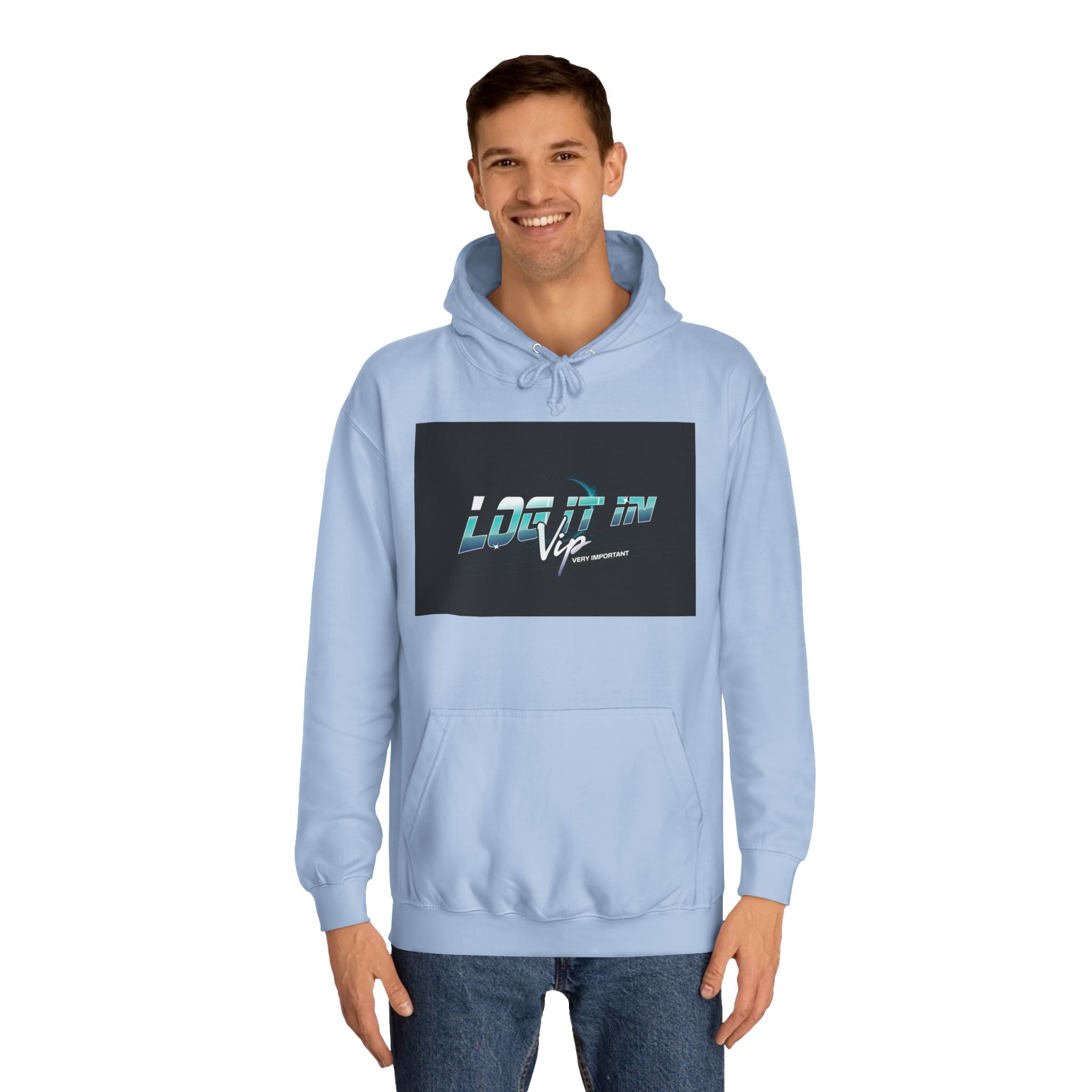 'log it in,Hoodie, Casual Wear, Unisex Fashion, Perfect for Every day Life, Stylish Gift, Cozy & Trendy Sweatshirt