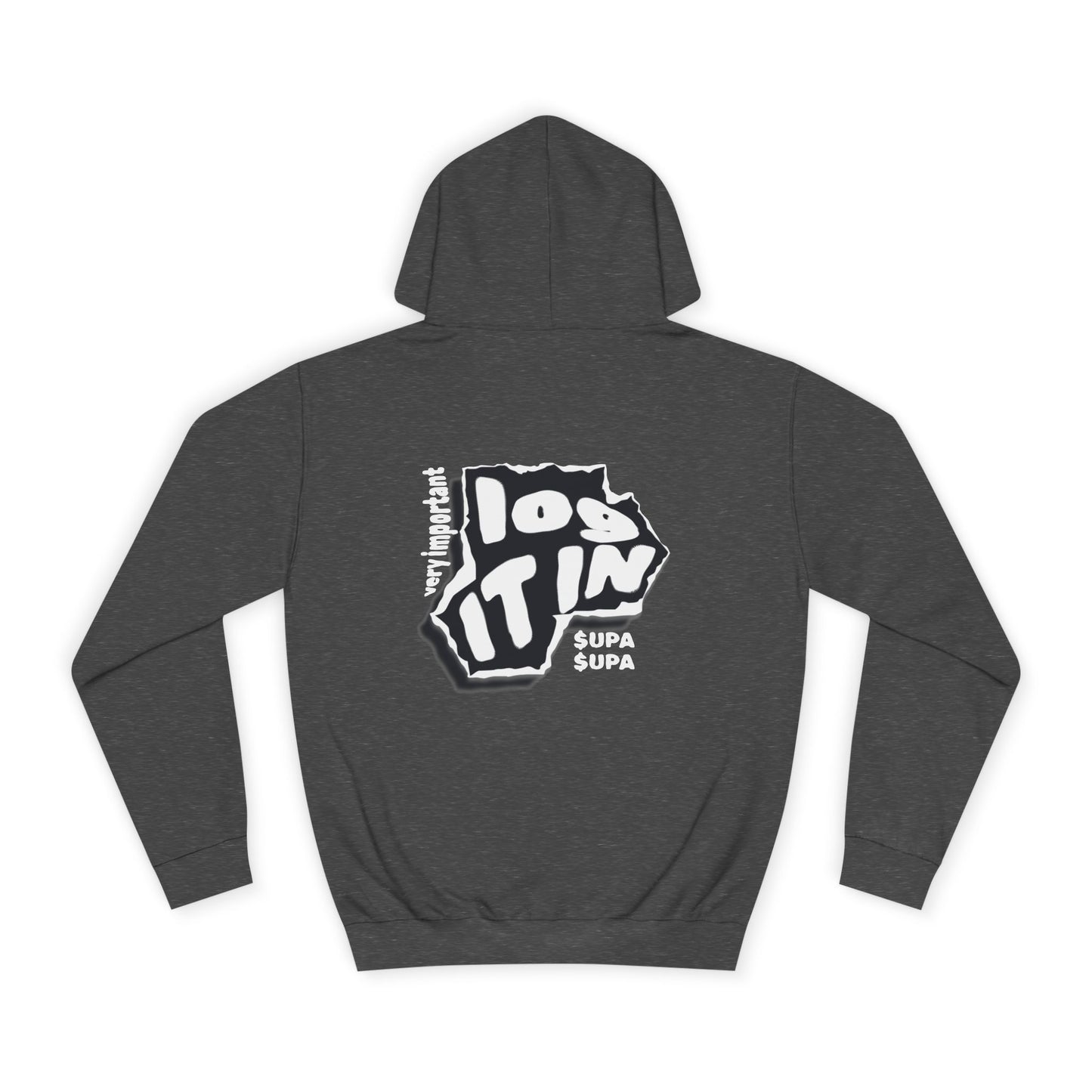 Unisex Log it in Hoodie with Graphic Design, Casual Wear, Trendy Apparel, perfect gift, Streetwear Style