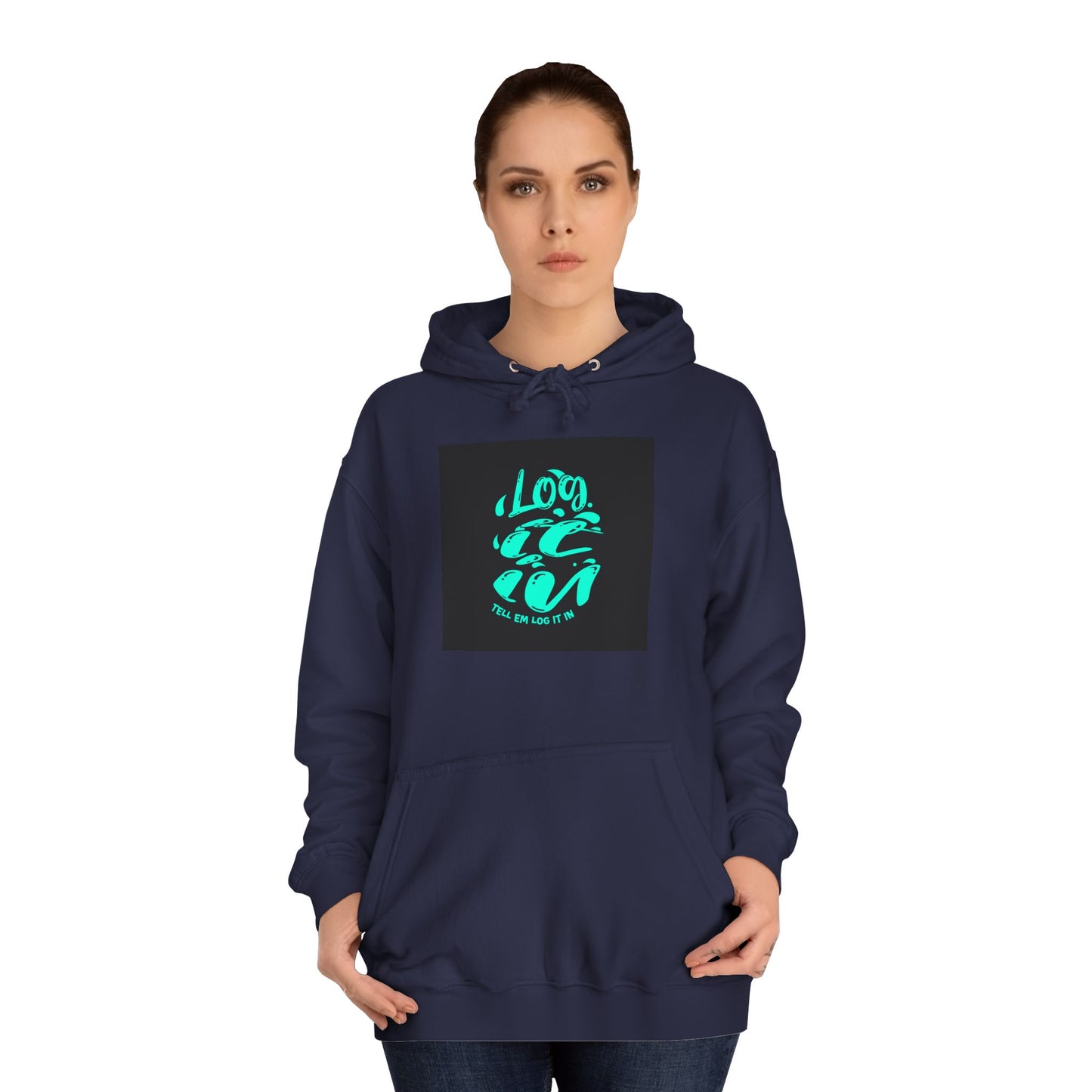 Unisex log it out Hoodie - Vibrant Graphic Sweatshirt for Any one, Comfortable Apparel, Perfect for Gifts, Trendy Life