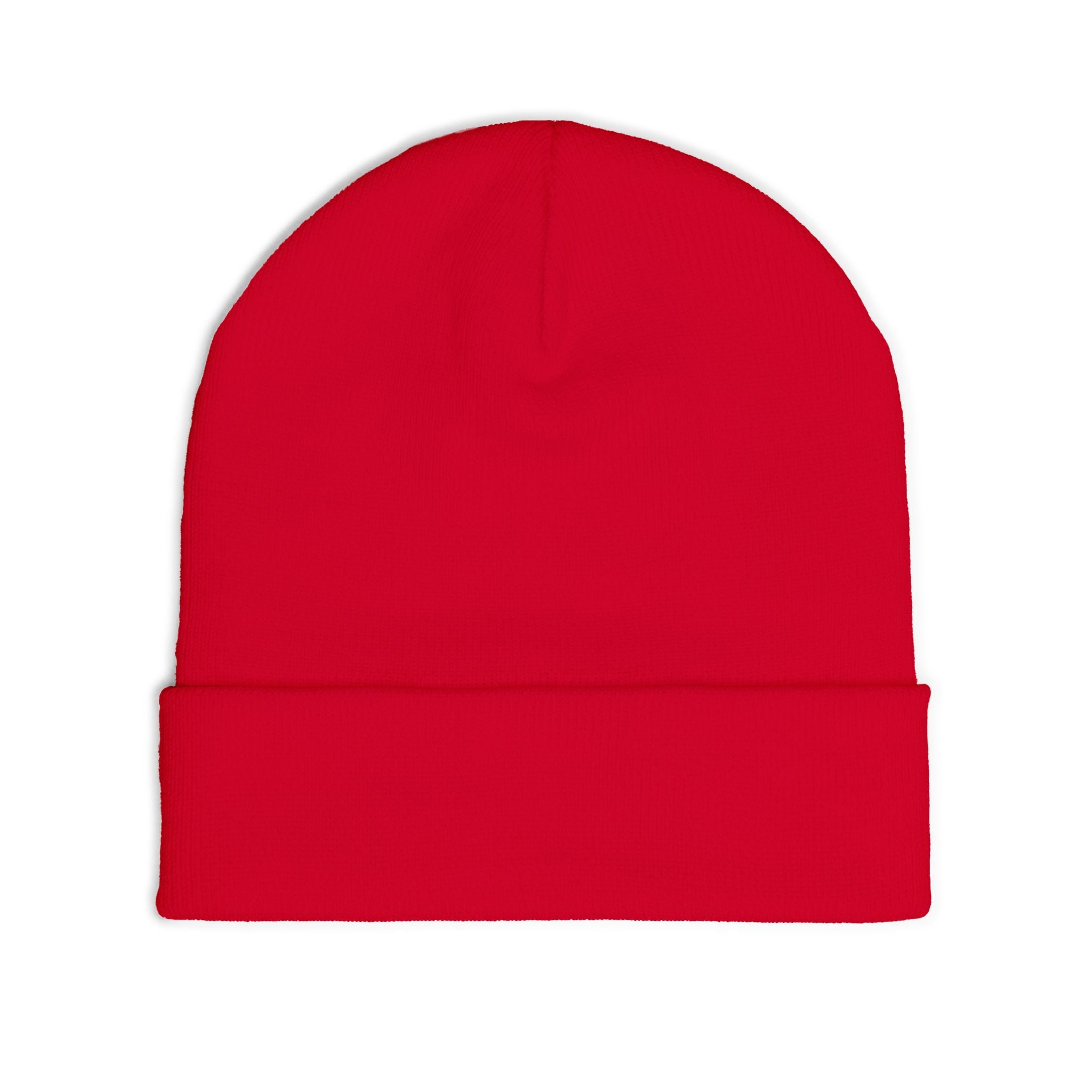 Embroidered 'LOG OUT' Knit Beanie — Gnome Humor Winter Hat