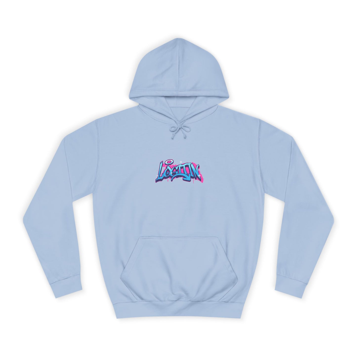 Vibrant Log it in Hoodie, Unisex Cozy Sweatshirt, Trendy Streetwear, Perfect for Life, Gift for Stylish Fall Apparel