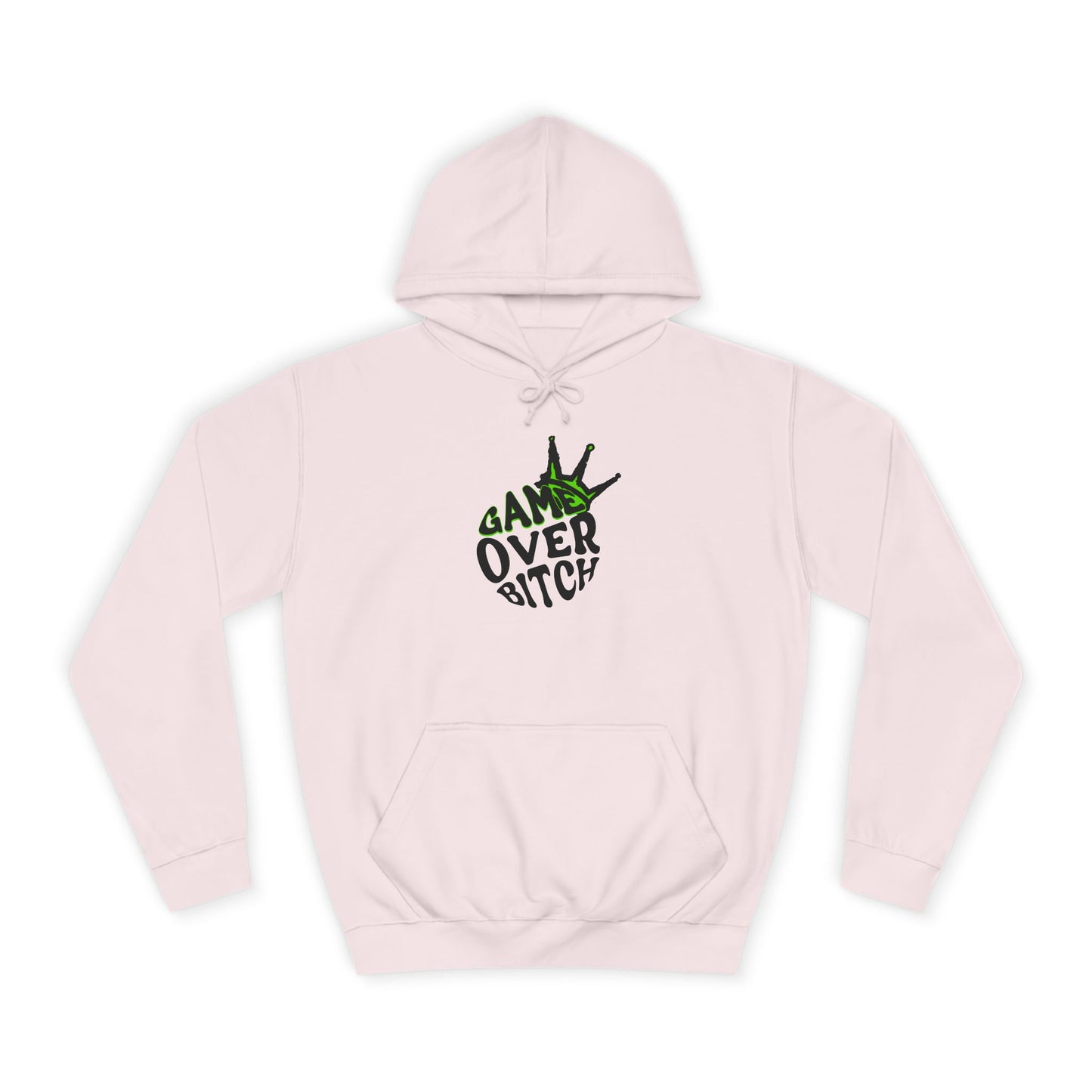 Unisex Hoodie - 'Game Over Bitch' Graphic Sweatshirt for everyone