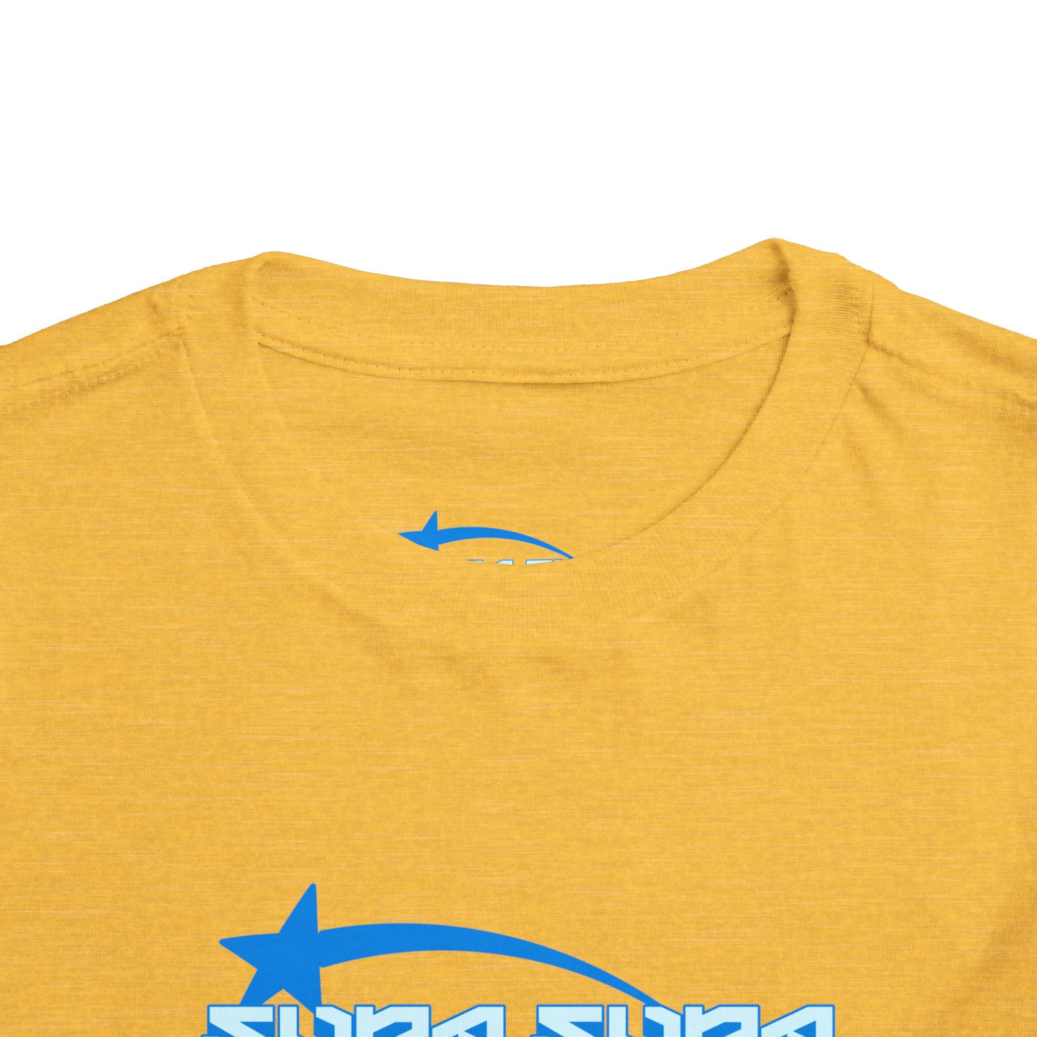 Toddler Tee — Blue Star 'Supa Supa' Graphic Shirt