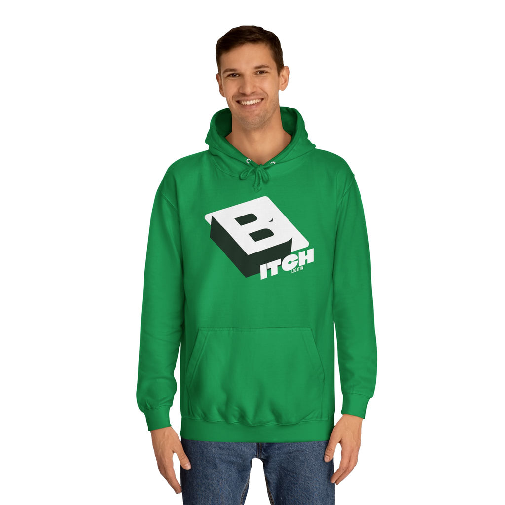 Unisex Hoodie with Bold Logo Design