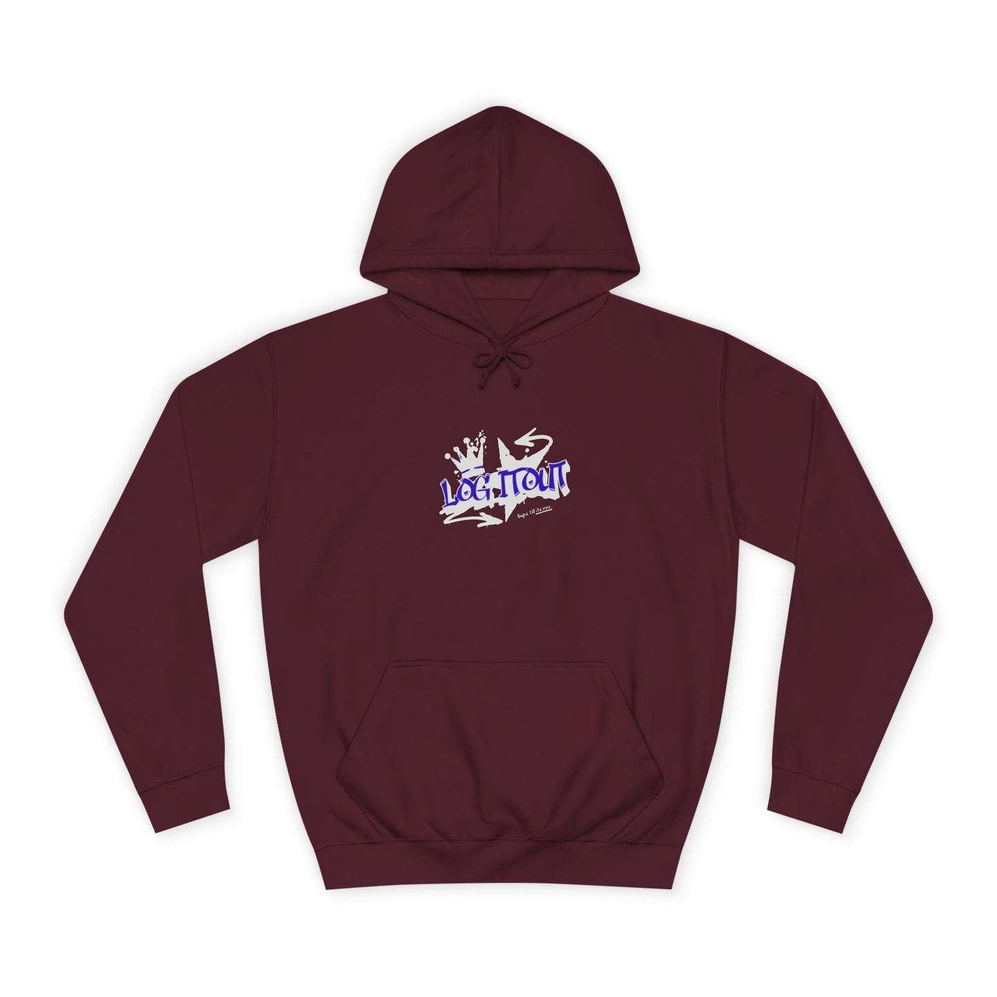Casual Log it in Hoodie, Unisex Apparel, Trendy Wear, Cozy Street Style, Ideal Gift, Comfortable Fashion