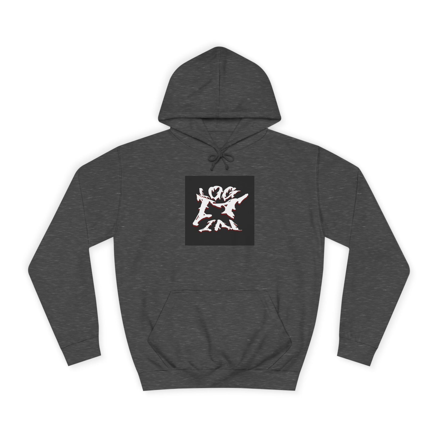 Unisex Log it in Hoodie - Artsy Graphic Sweatshirt, Cozy Custom Apparel, Perfect Gift, Spirit Wear, Trendy Streetwear