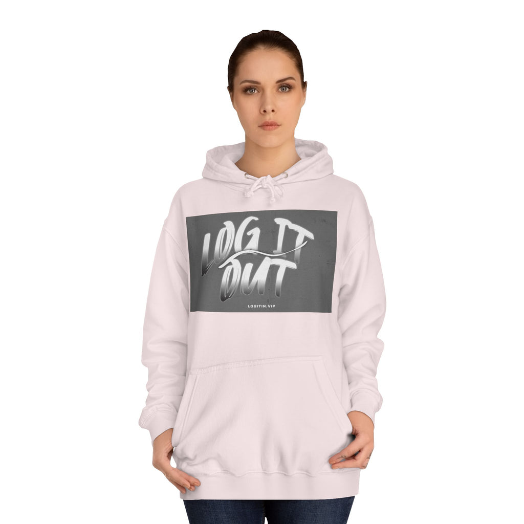 Stylish Unisex log it out Hoodie | Casual Wear, Trendy Design, Perfect Gift, Daily Comfort, College Apparel