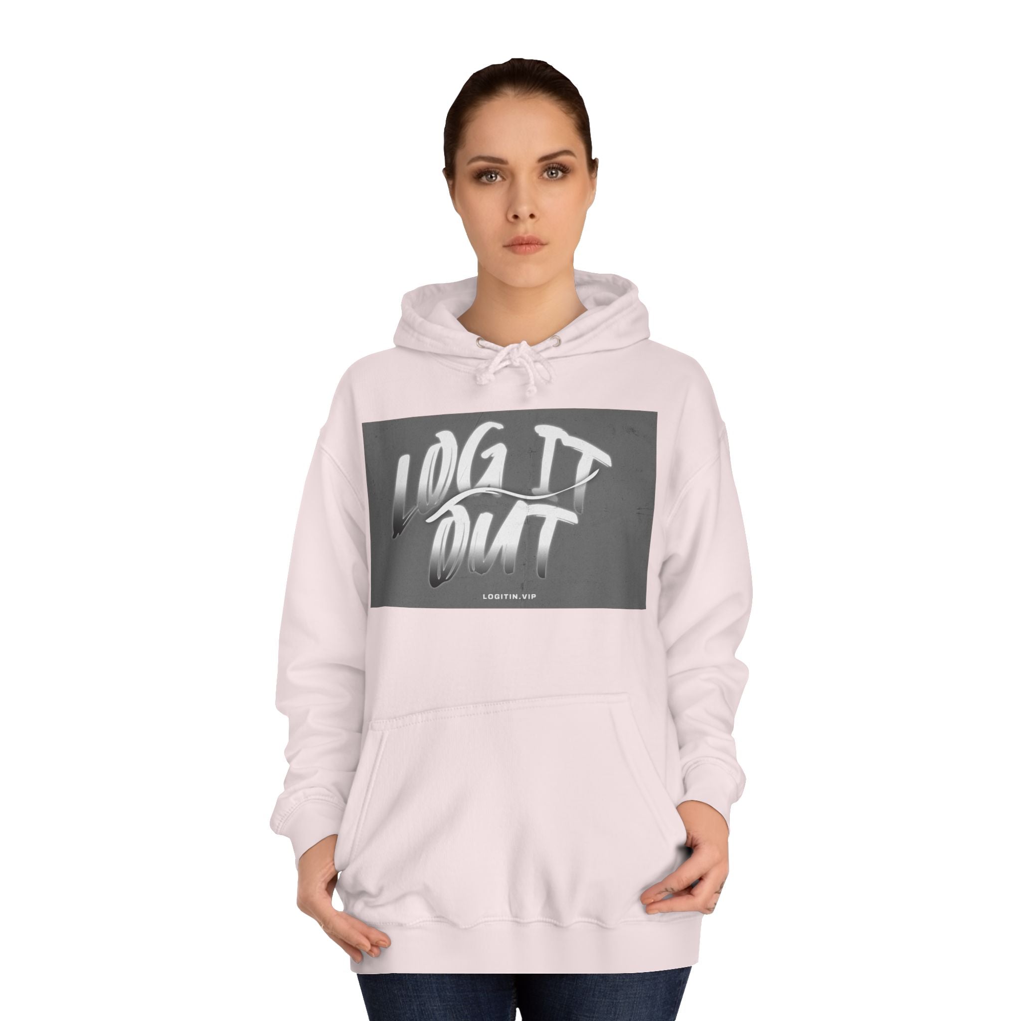 Stylish Unisex log it out Hoodie | Casual Wear, Trendy Design, Perfect Gift, Daily Comfort, College Apparel