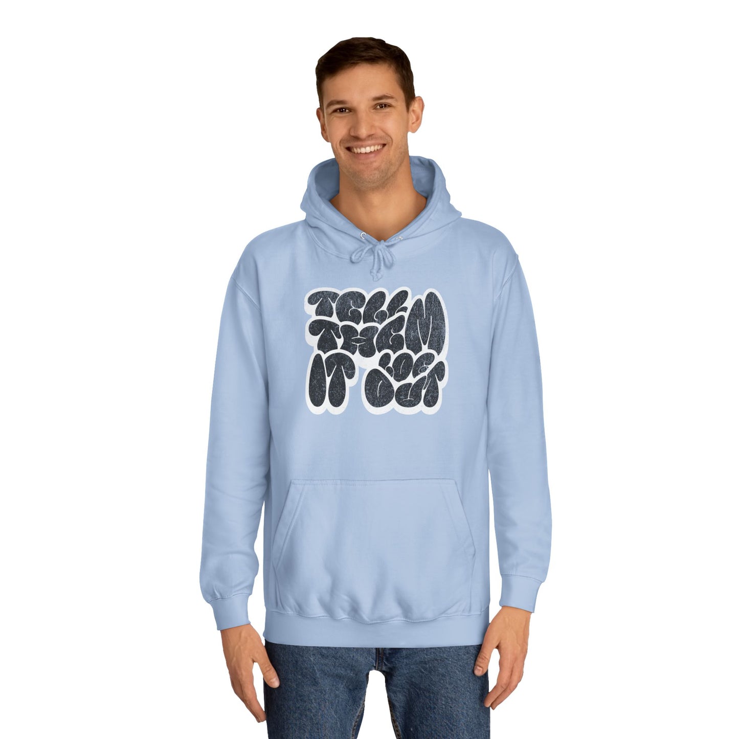 Stylish Unisex"Log it in" Hoodie - Perfect for Life, Gifts, Cozy Casual Wear, Trendy Fashion