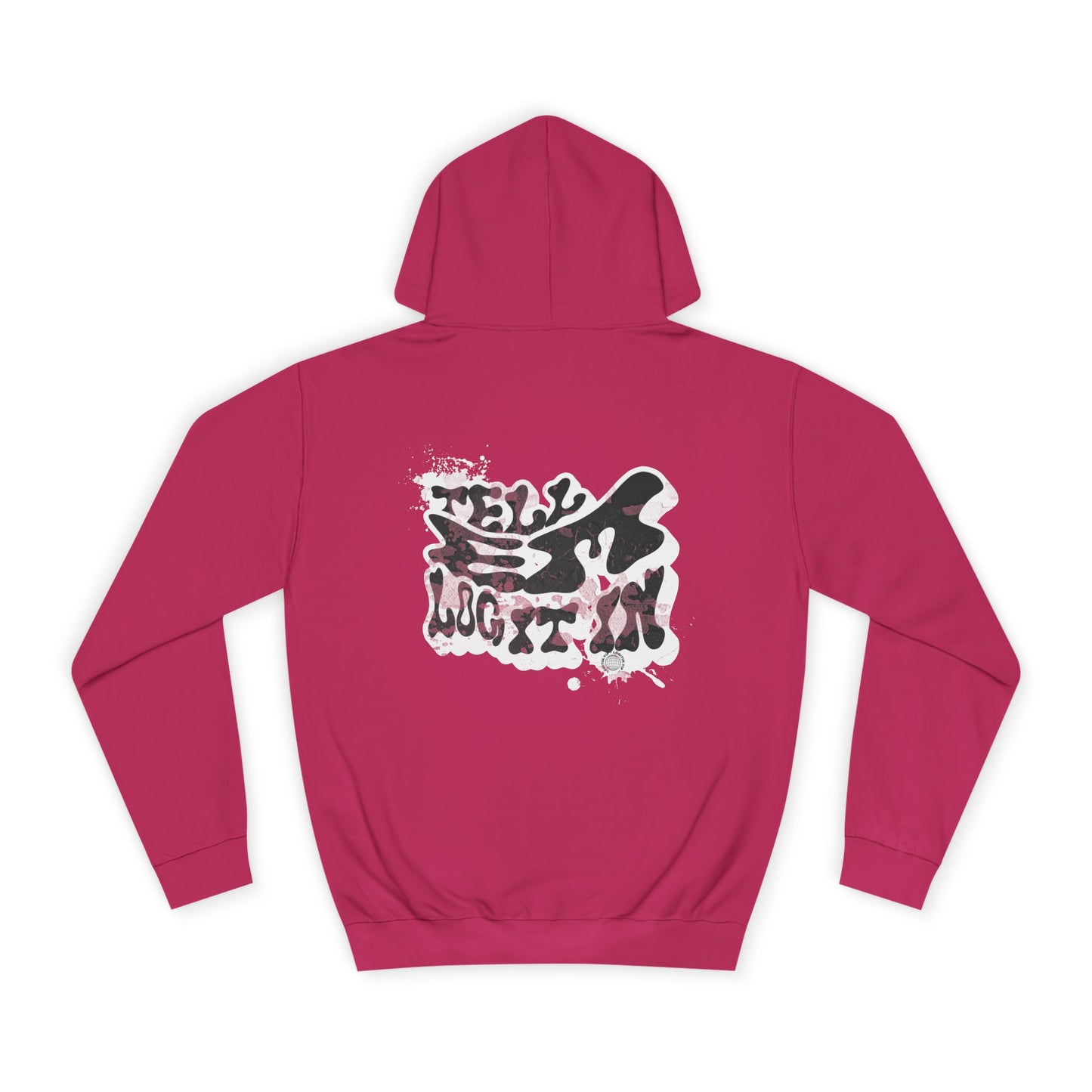 Trendy Unisex Tell em log it in Hoodie: Stylish Streetwear, Casual Wear, great Gift , Cozy Layering, Unique trendy Style