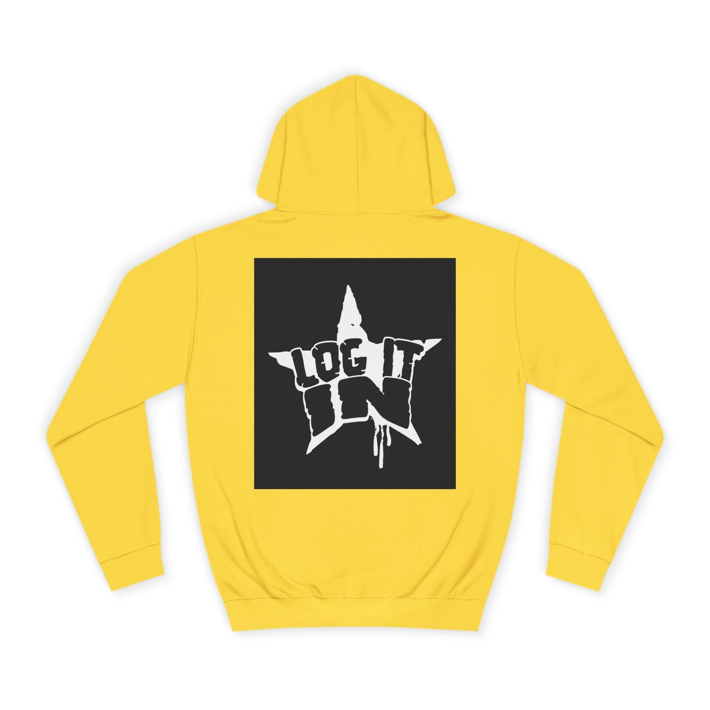Unisex Log it in Hoodie, Trendy Hooded Sweatshirt, Spirit Wear, Casual Streetwear, Gift