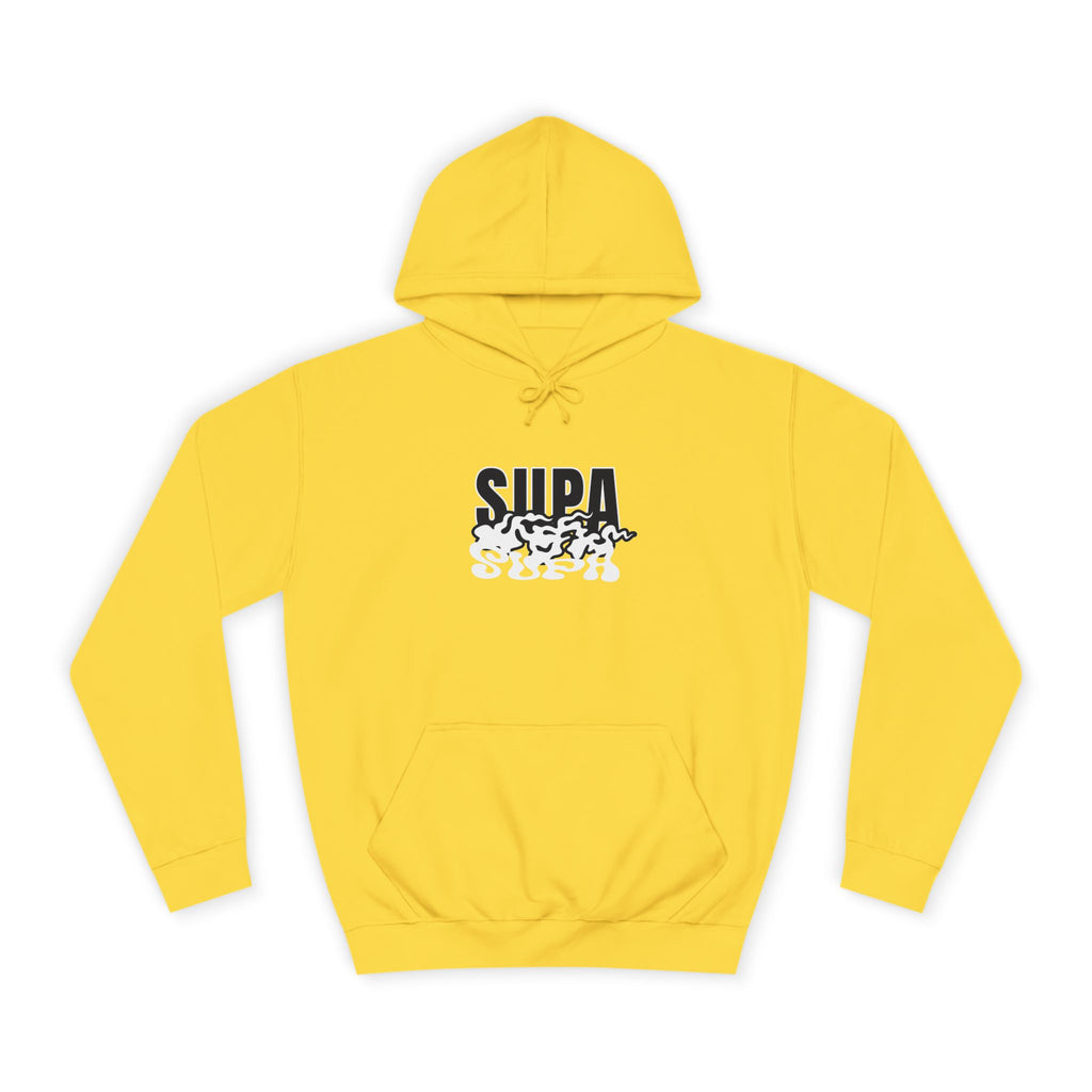 Trendy Unisex Hoodie with 'SUPA' Design | Casual Wear, Apparel, Street Style, Gift, Cozy Fashion