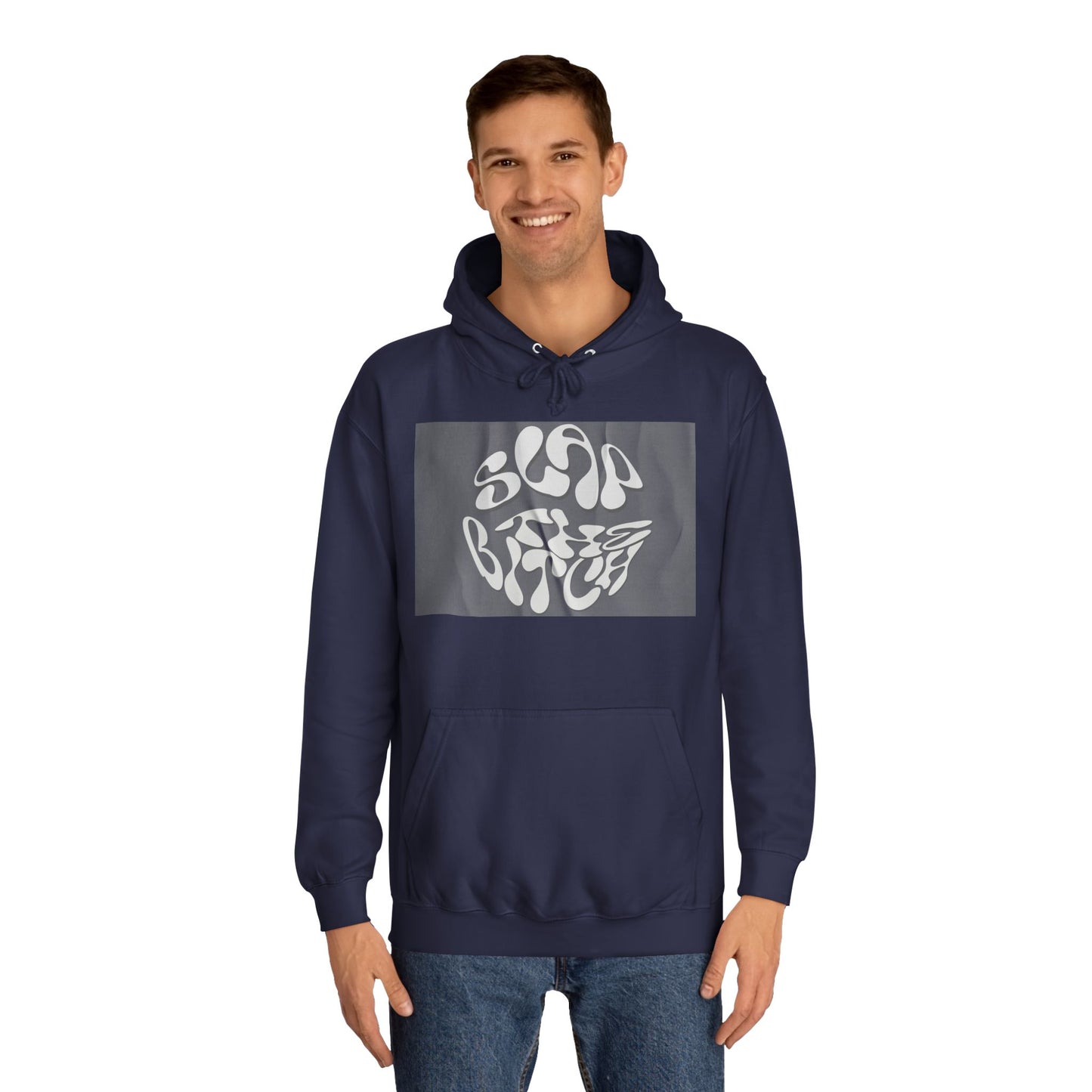 Trendy Unisex Hoodie with Unique Abstract Design
