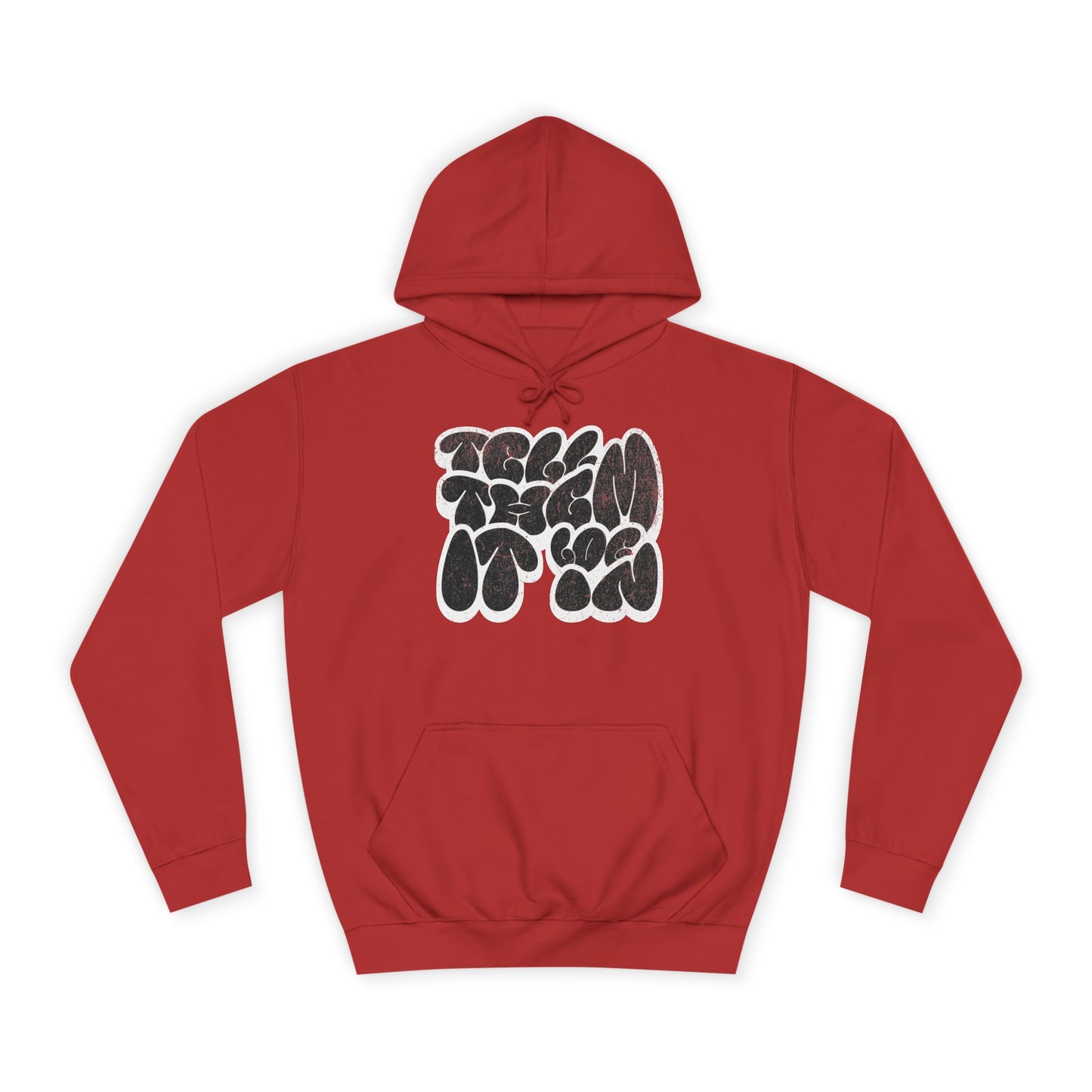 Unisex log it in Hoodie, Trendy Apparel, Casual Streetwear, Perfect for Gifts, Everyday Comfort Wear