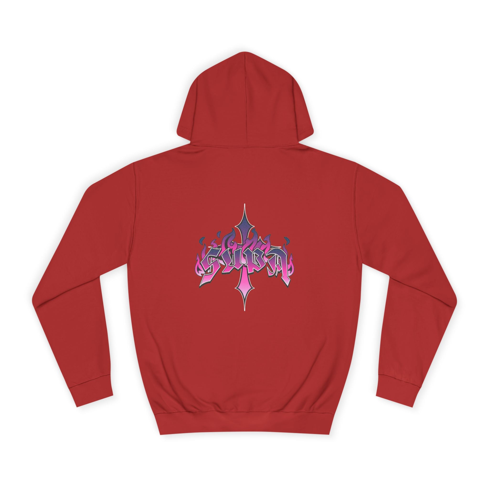 Trendy Unisex Supa Hoodie with Bold Graphic Design