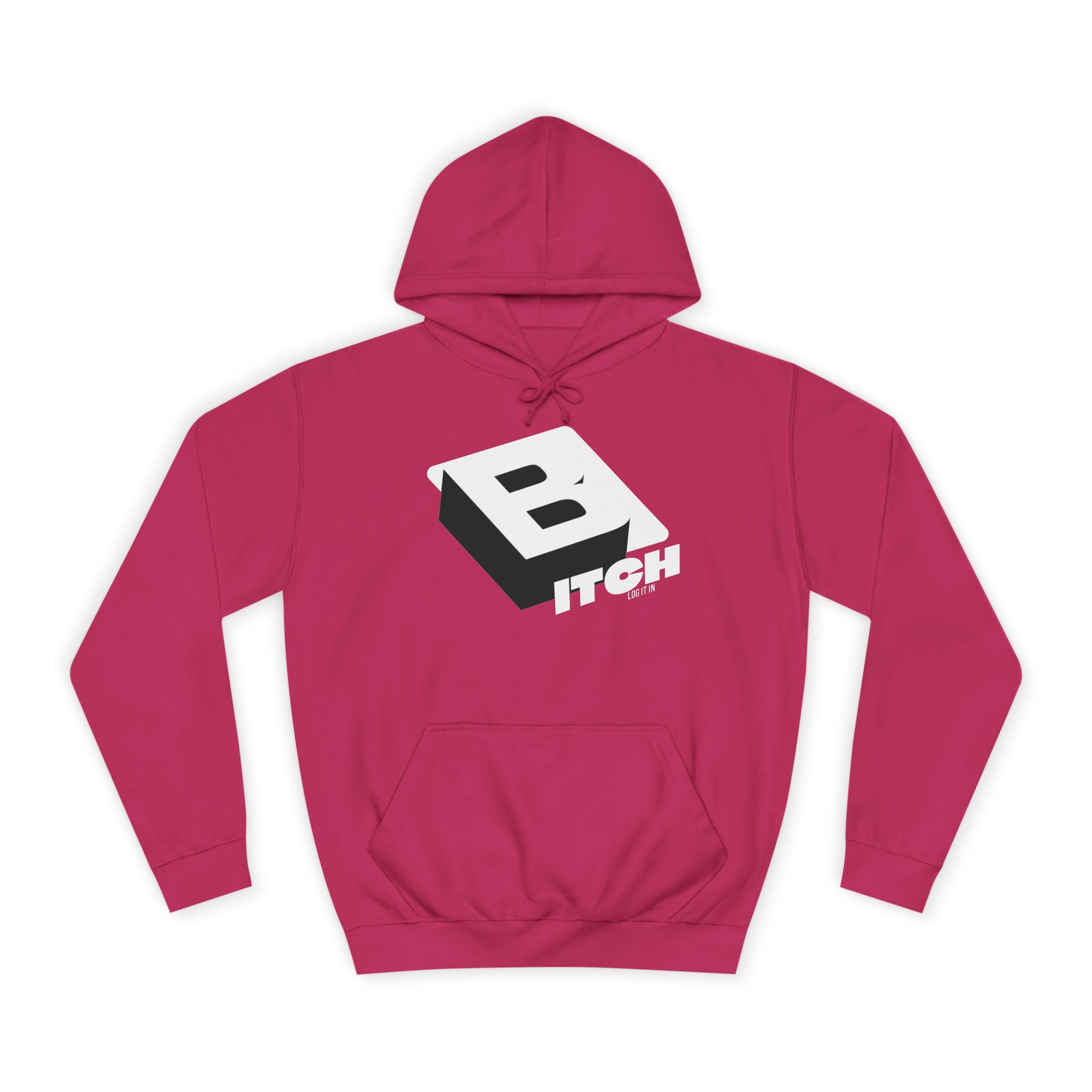 Unisex Hoodie with Bold Logo Design