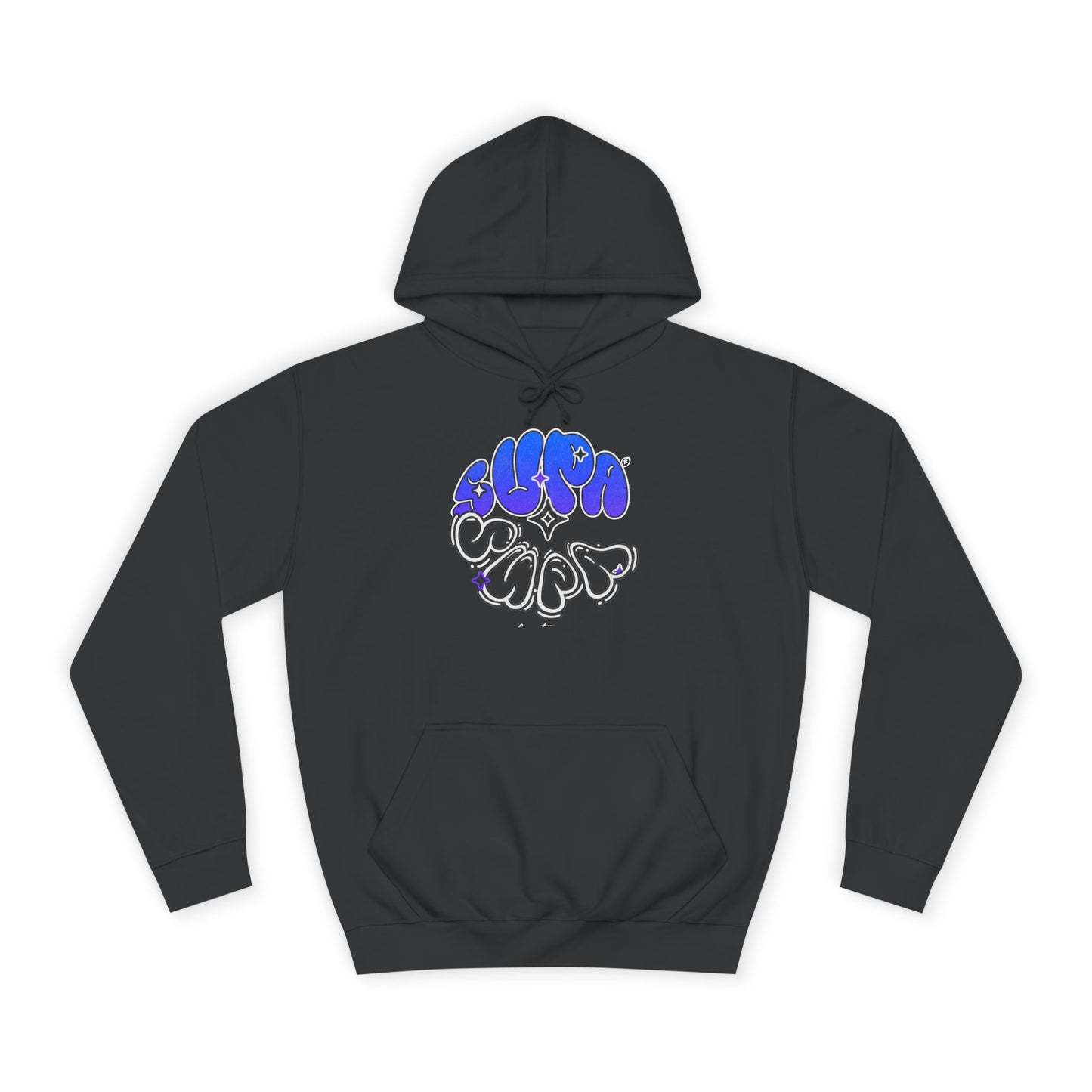 Unisex Supa Supa Streetwear Hoodie, Casual Art Hoodie, Life Apparel, Stylish Unisex Pullover, Hipster Hoodie Gift