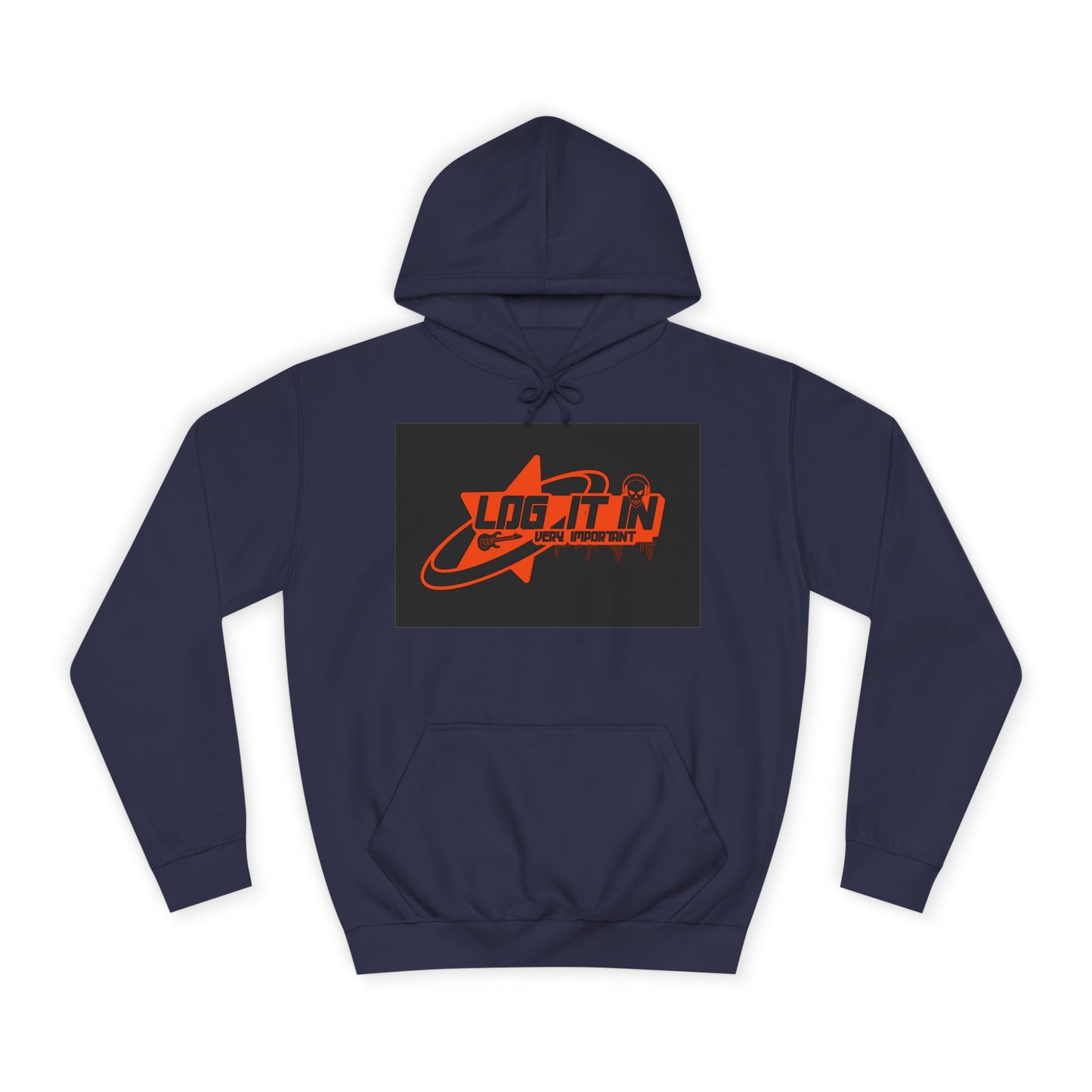 Unisex Log it in Hoodie, Casual trendy Wear, Gift, Graphic Hoodie, perfect fit Hoodie