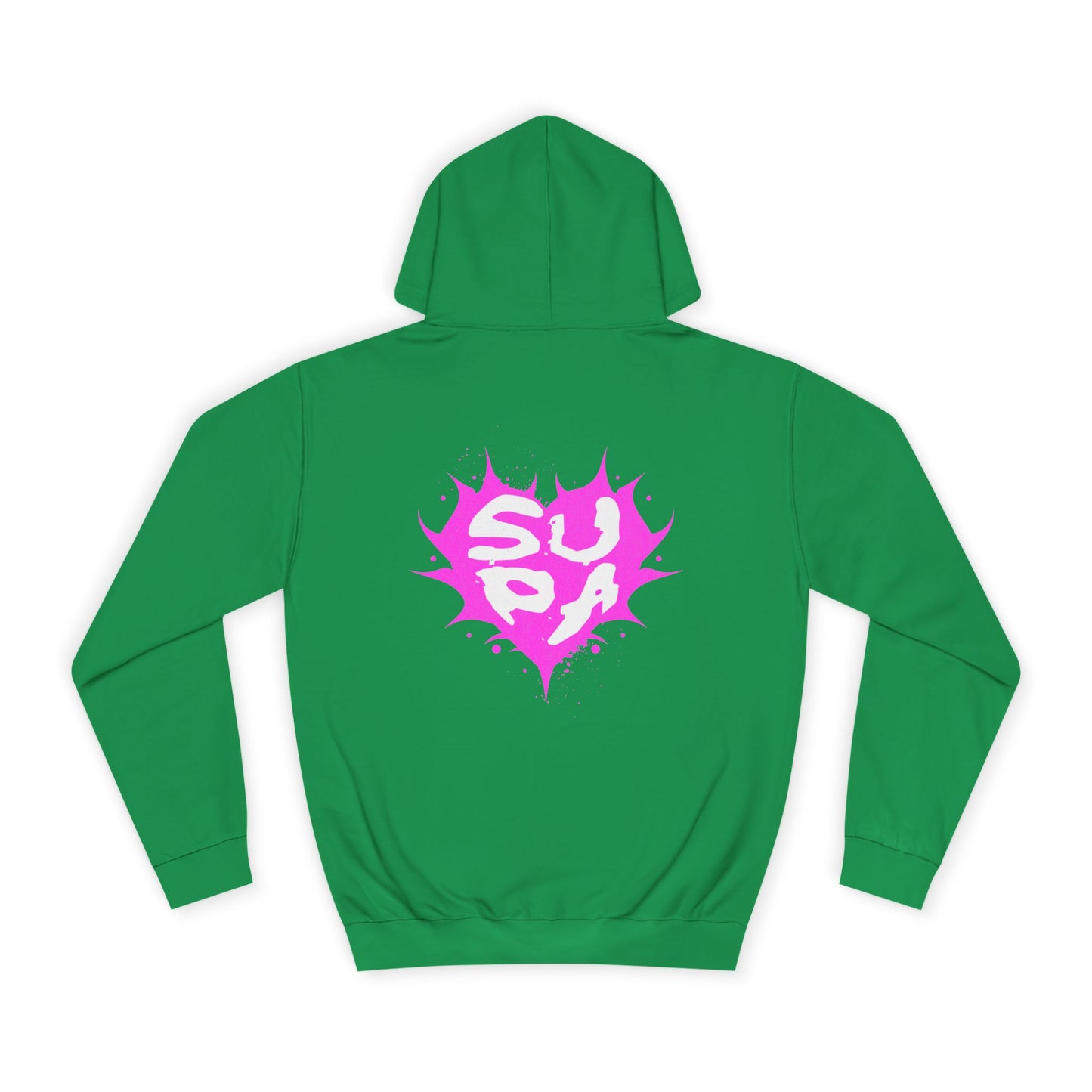 Supa Vibe Unisex Hoodie | Trendy Sweatshirt for, Casual Wear,Life, Gift for Graduates, Unique Fashion Statement
