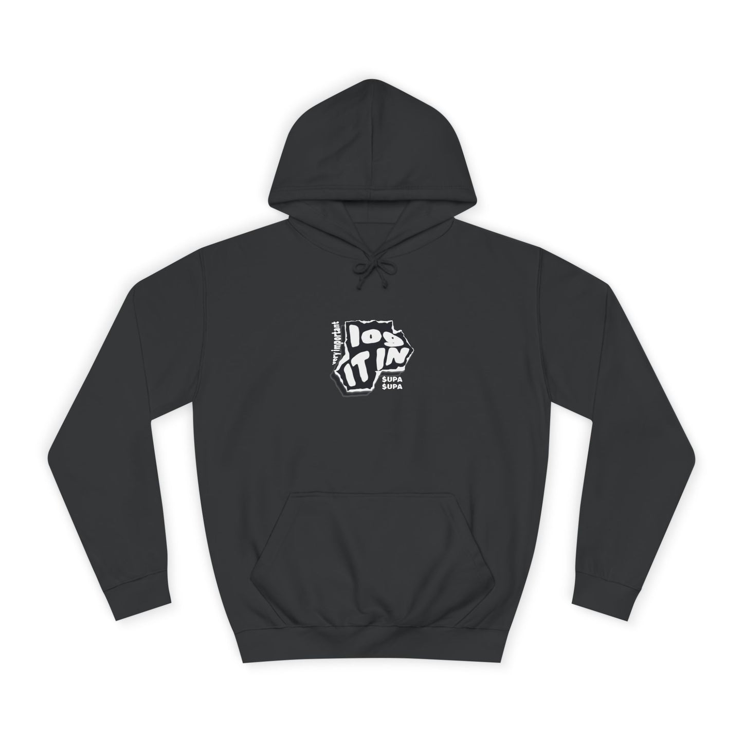 Unisex Log it in Hoodie with Graphic Design, Casual Wear, Trendy Apparel, perfect gift, Streetwear Style