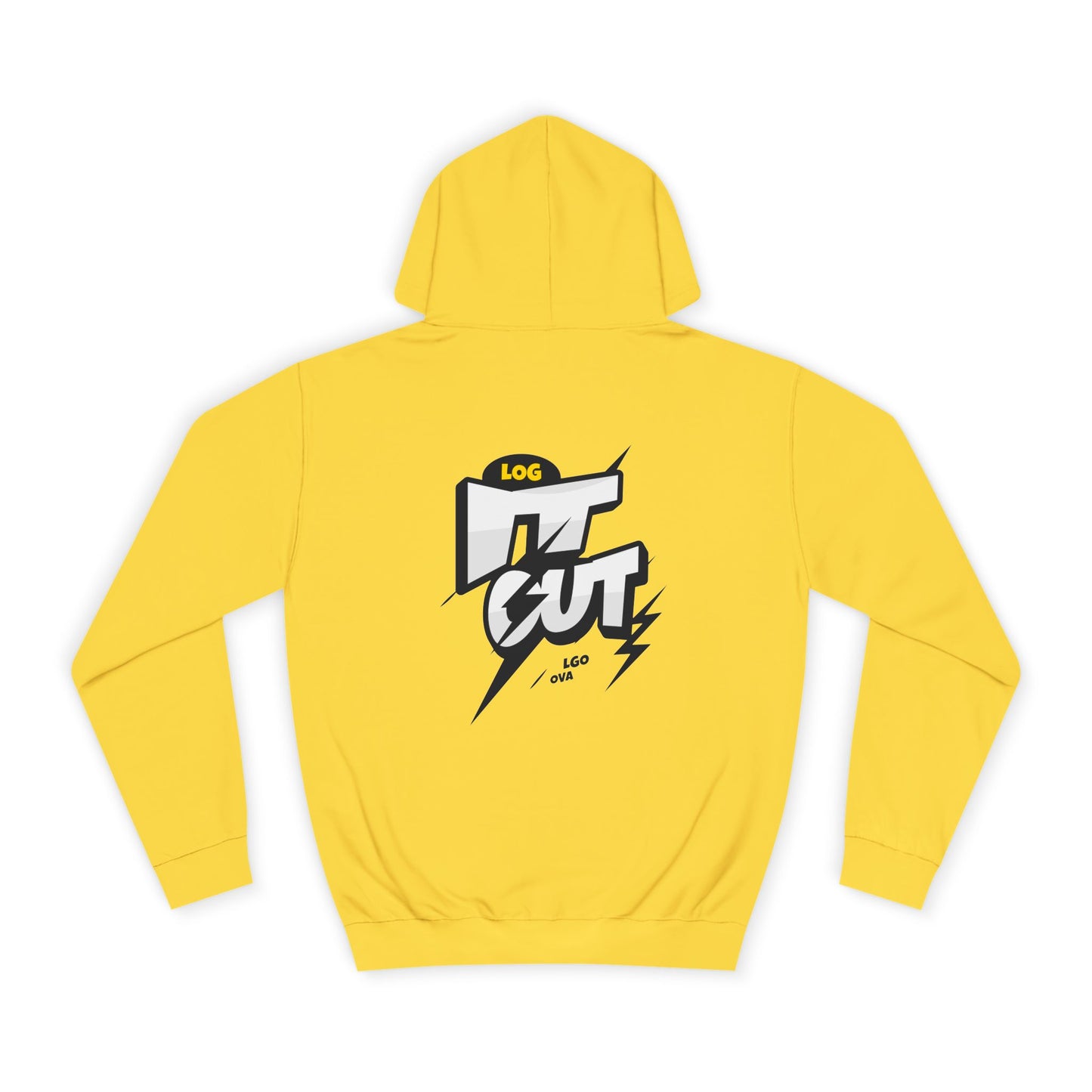 Log it out Graphic Hoodie, Unisex Hoodie, Streetwear Fashion, Casual Wear, Gift, Trendy Apparel
