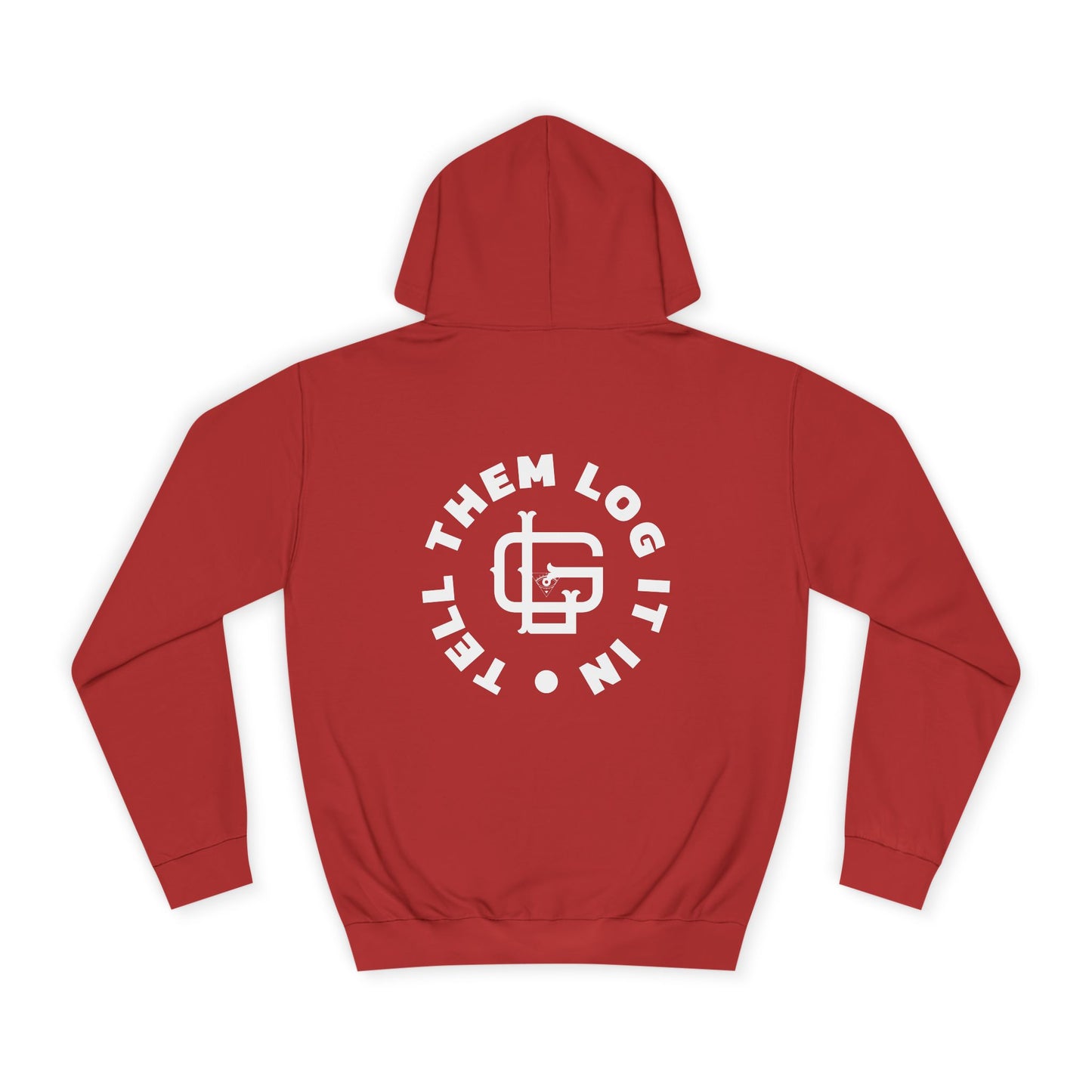 Unisex 'TELL THEM LOG IT IN' Hoodie, Casualwear, Trendy Style, Gift, Everyday Comfort, Trendy Streetwear