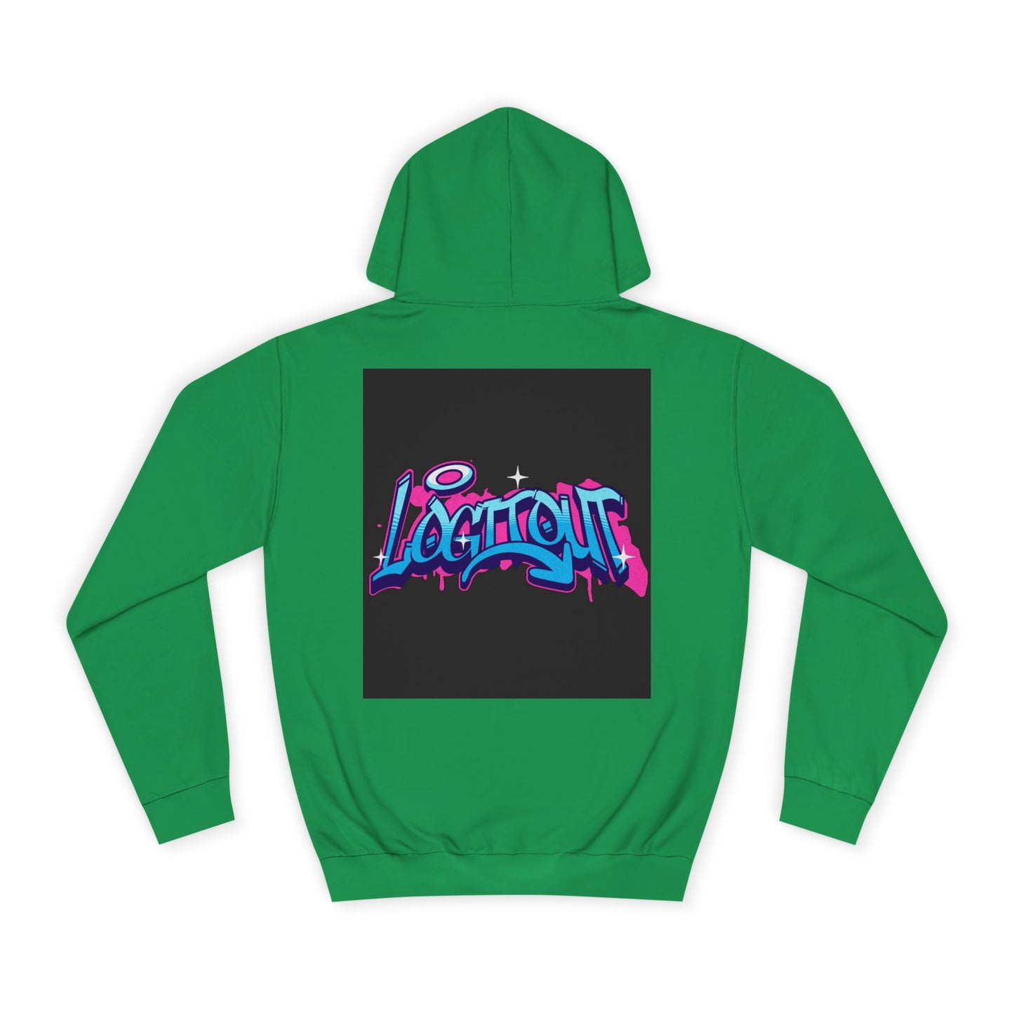 Unisex Hoodie with Colorful Graffiti Design - Trendy Streetwear, Perfect for Life, Gift, Casual Wear