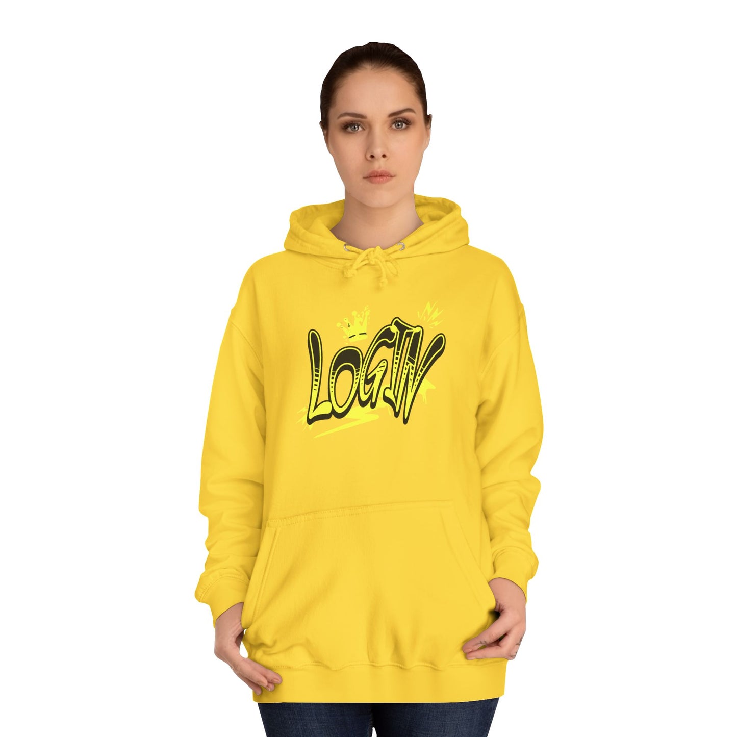 Unisex Hoodie - Bold 'LOGIN' Graphic