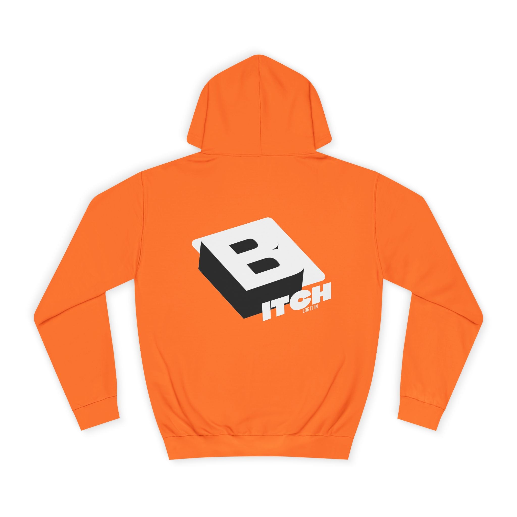 Unisex Hoodie with Bold Logo Design