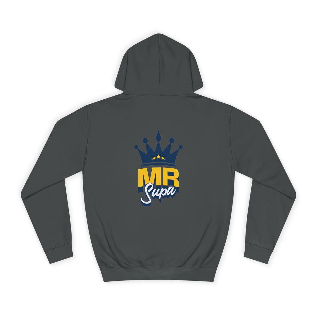 Crowned Unisex Mr Supa Hoodie - Stylish, Comfortable, Perfect for Any One, Athletes, Trendy Gift, Events, Everyday Wear