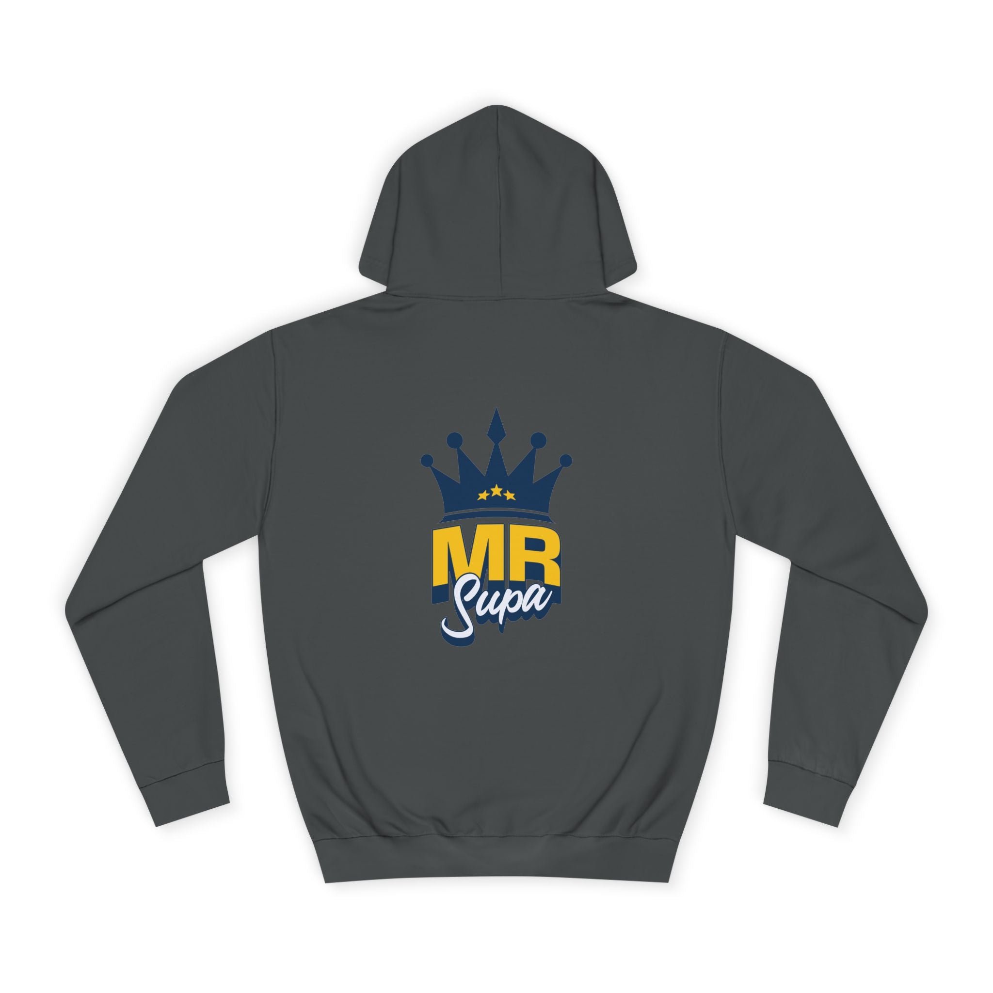 Crowned Unisex Mr Supa Hoodie - Stylish, Comfortable, Perfect for Any One, Athletes, Trendy Gift, Events, Everyday Wear