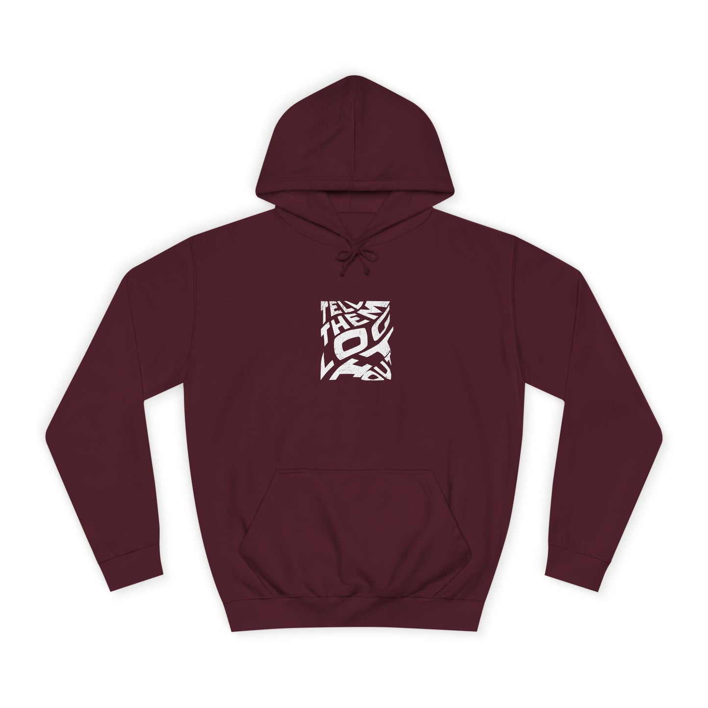 Unisex Hoodie: Bold Statement Log it in, Casual Outfits, Cozy Nights, Trendy Spirit, Gift for Any one