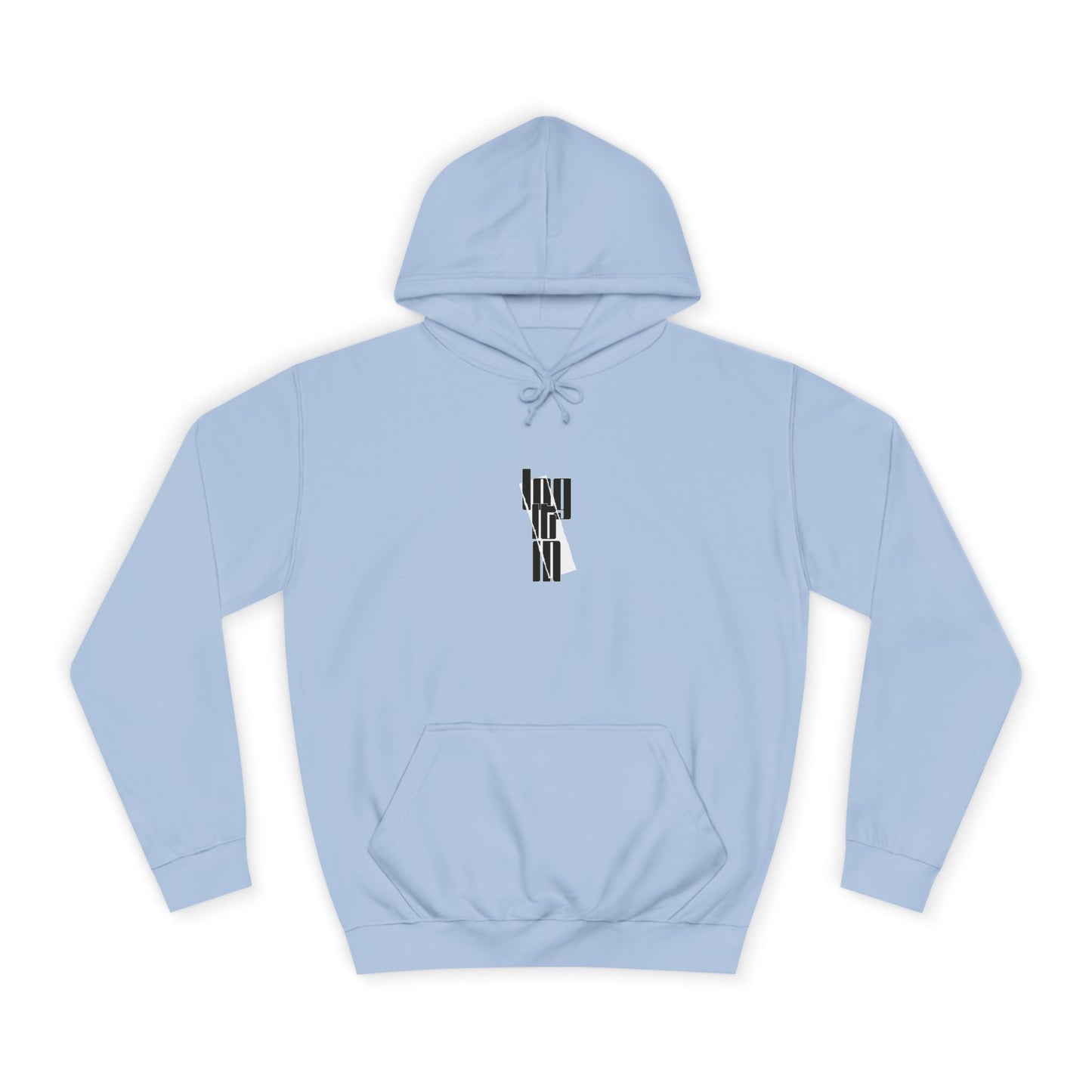 Unisex Log it in Hoodie with Contemporary Typography, Printed Sweatshirt, Ideal for Every day Life, Cozy Gift