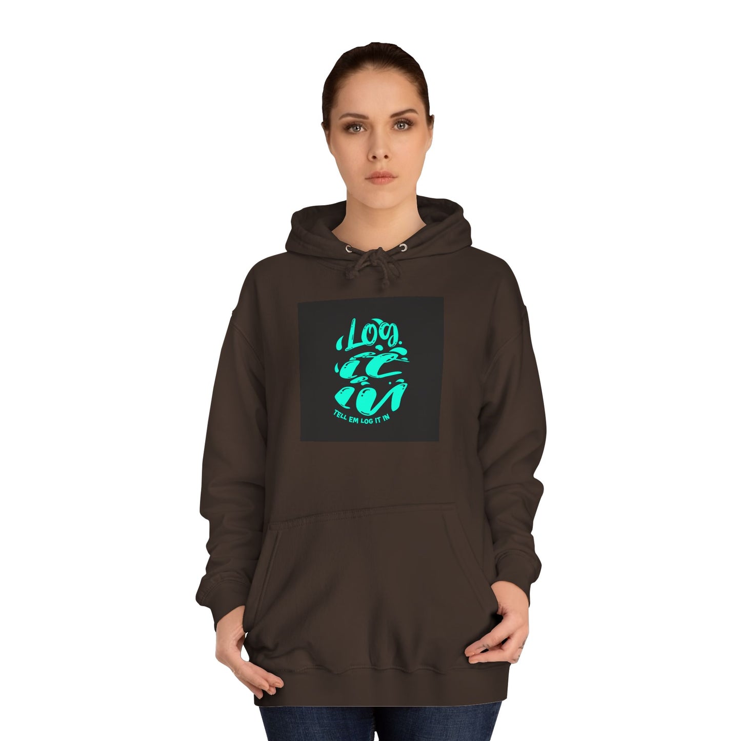 Unisex log it out Hoodie - Vibrant Graphic Sweatshirt for Any one, Comfortable Apparel, Perfect for Gifts, Trendy Life