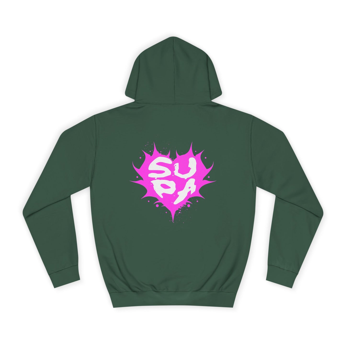Supa Vibe Unisex Hoodie | Trendy Sweatshirt for, Casual Wear,Life, Gift for Graduates, Unique Fashion Statement