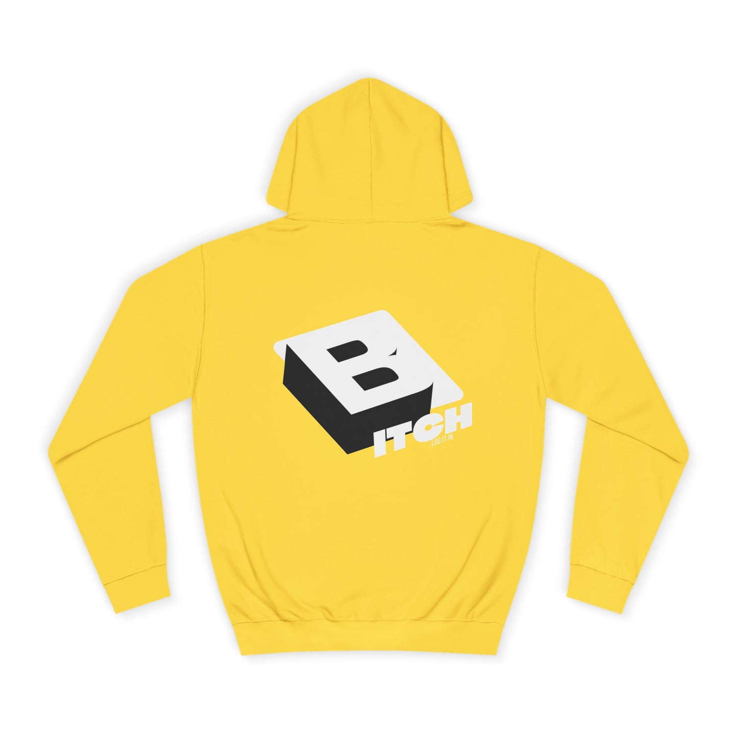 Unisex Hoodie with Bold Logo Design