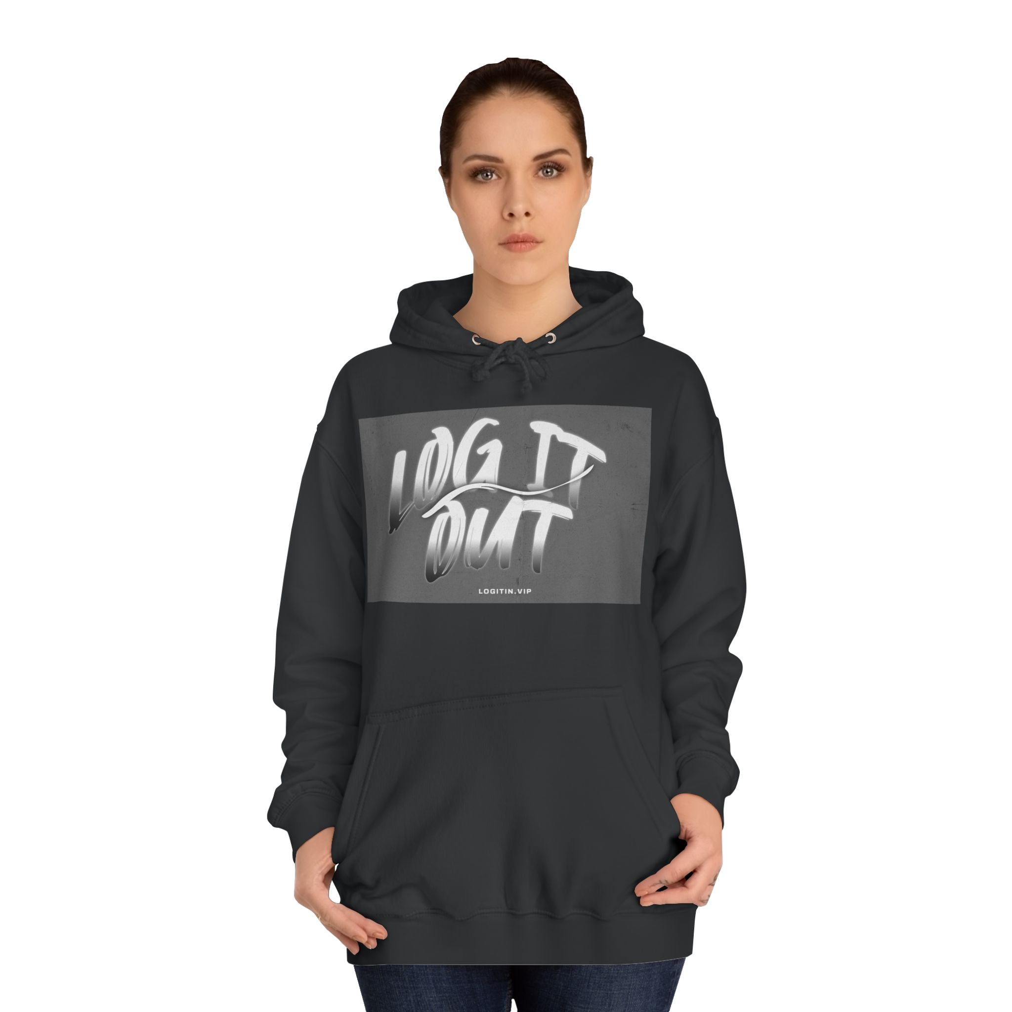 Stylish Unisex log it out Hoodie | Casual Wear, Trendy Design, Perfect Gift, Daily Comfort, College Apparel