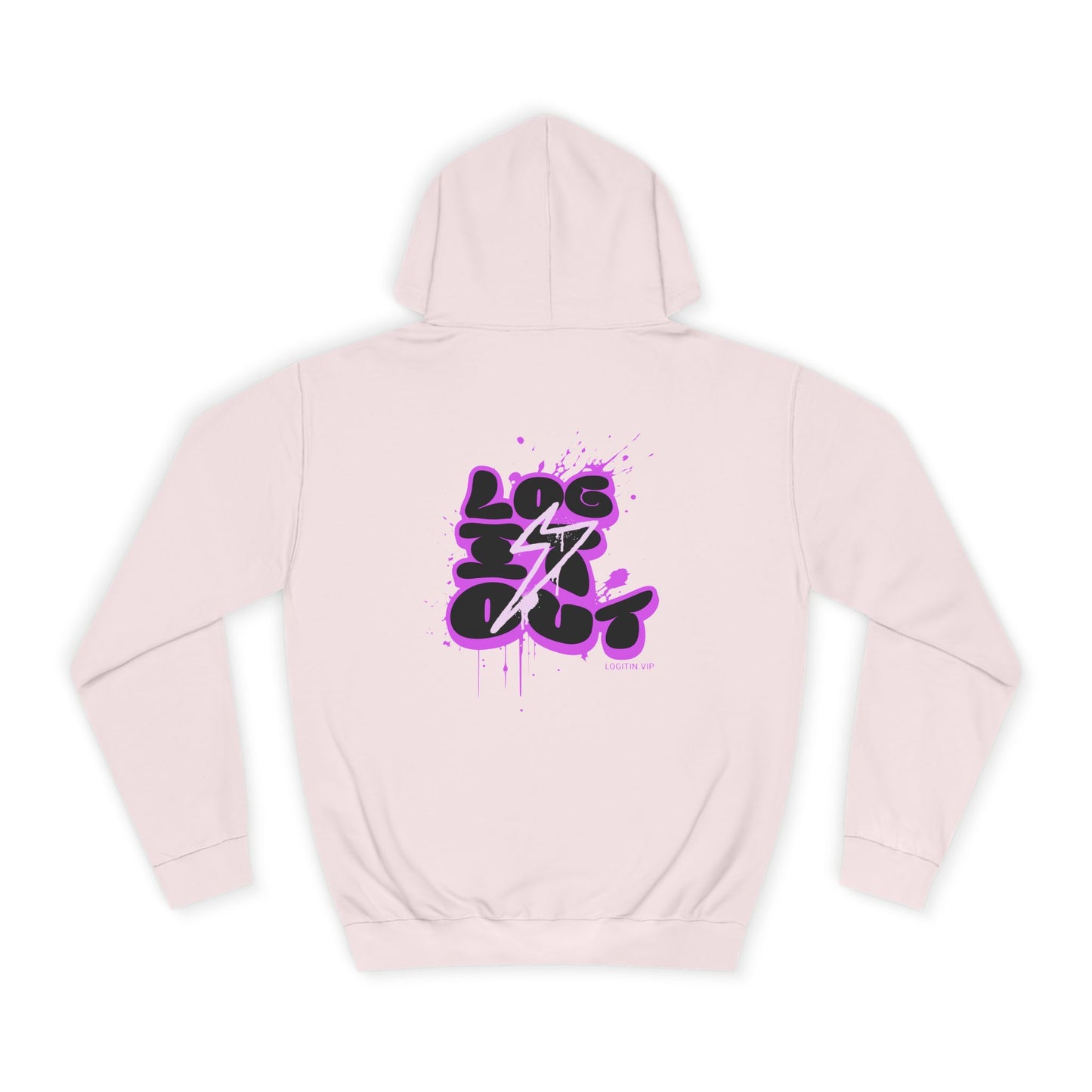 Unisex Hoodie - Log It Out Trendy Street Wear