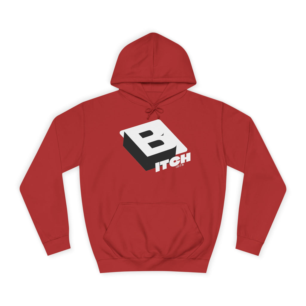 Unisex Hoodie with Bold Logo Design