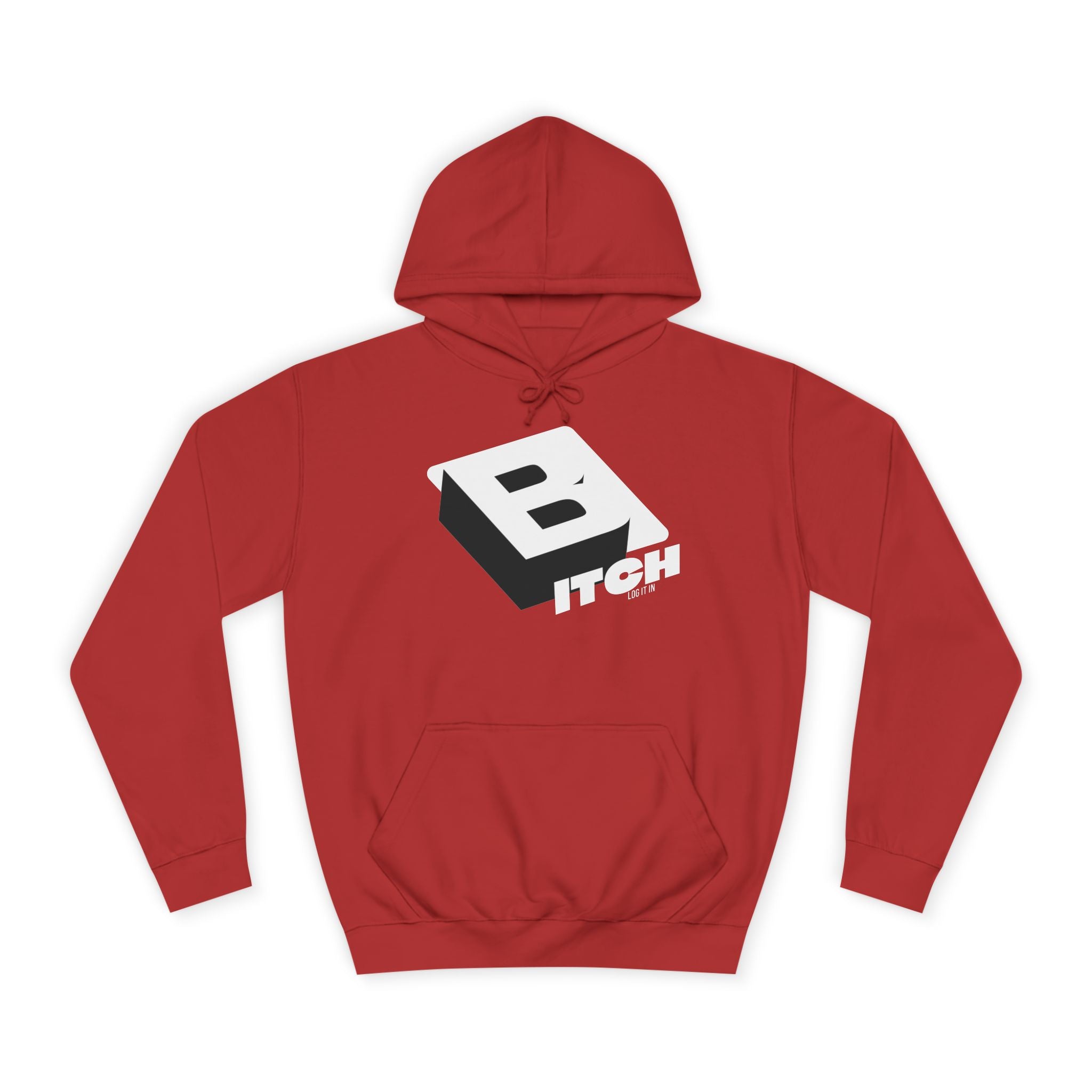 Unisex Hoodie with Bold Logo Design