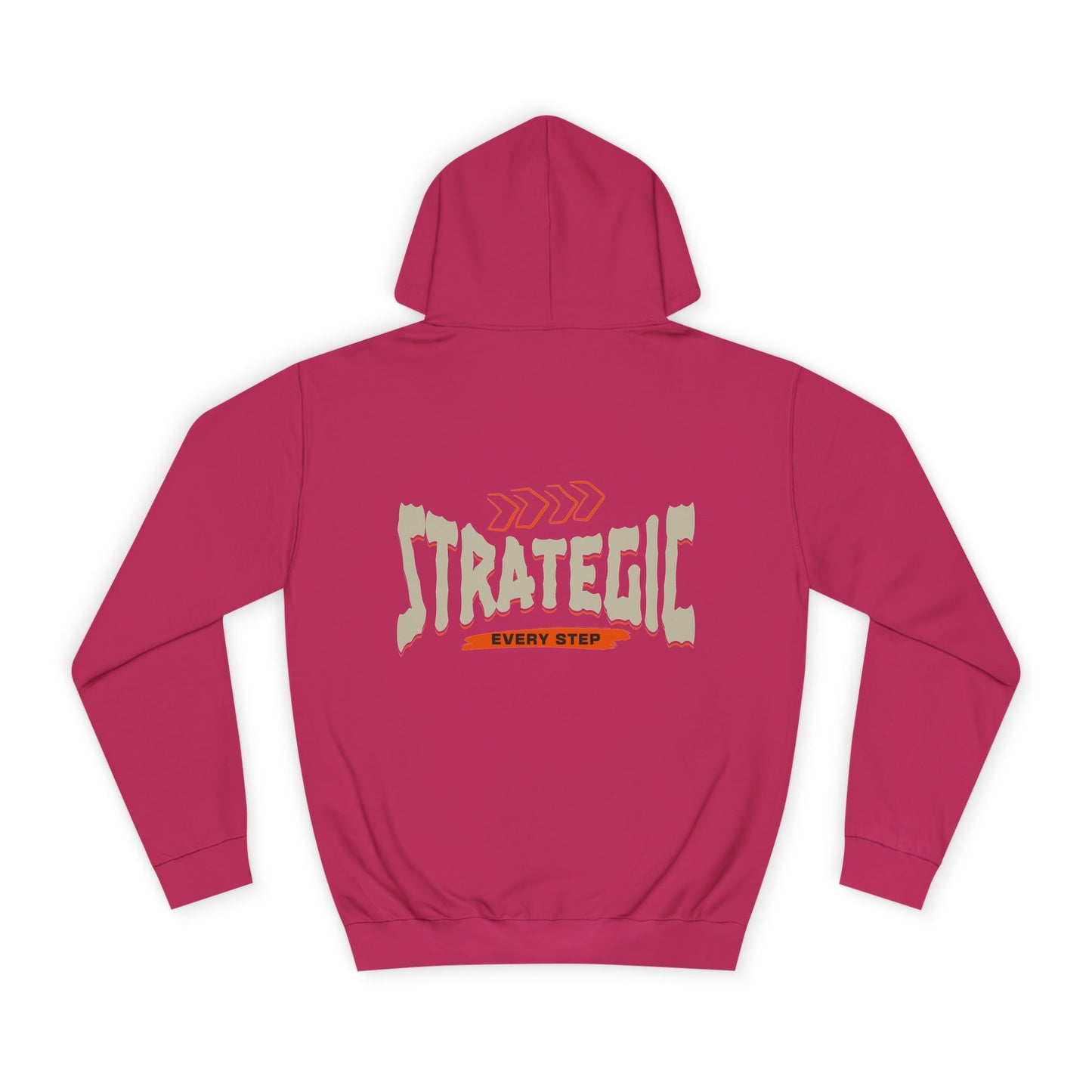 Strategic Unisex Hoodie - Every Step - Cozy Style for joints & Trendsetters