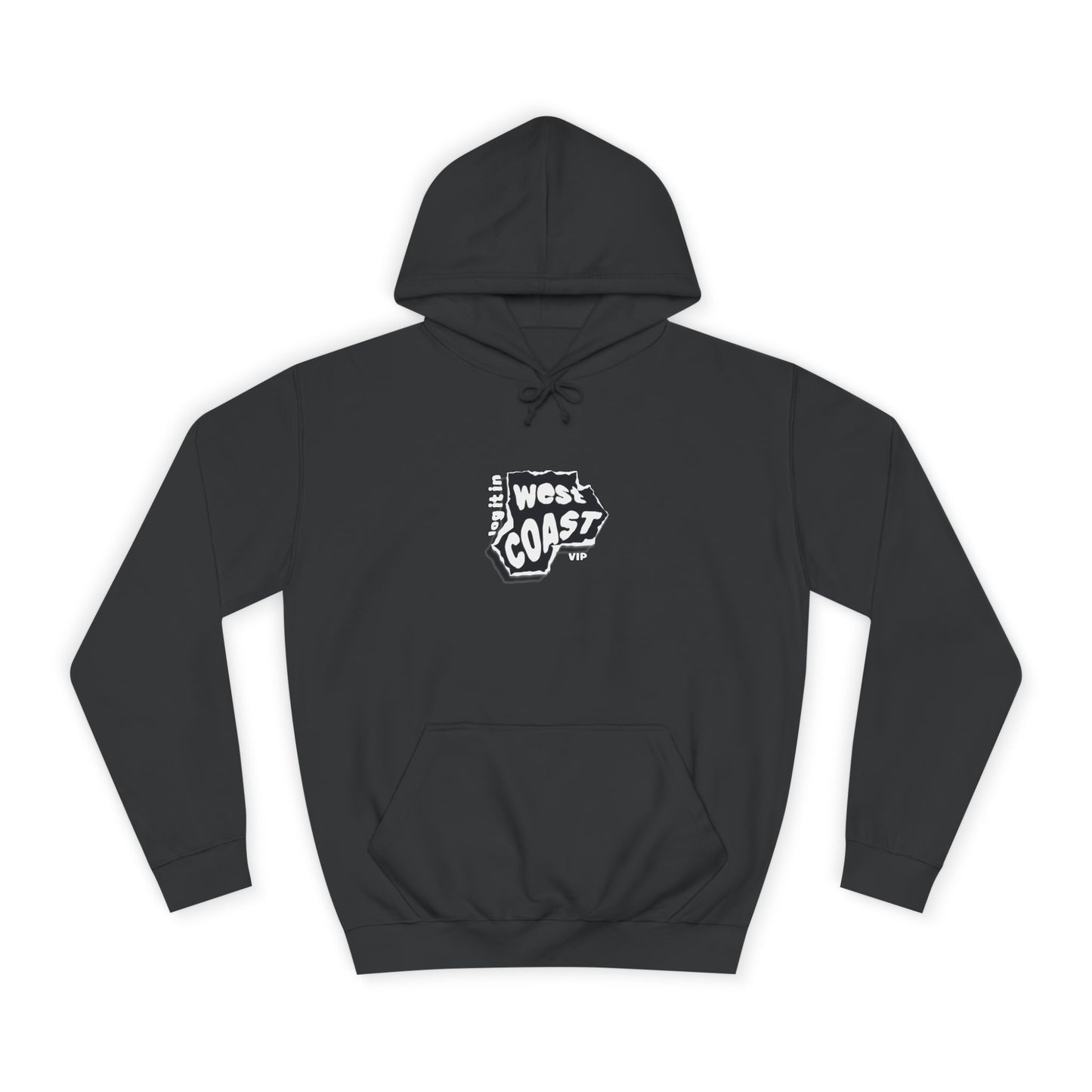 West Coast Unisex Hoodie | Casual Wear, Gift for Every one, New Spirit, Cozy Streetwear, Trendy Hooded Sweatshirt