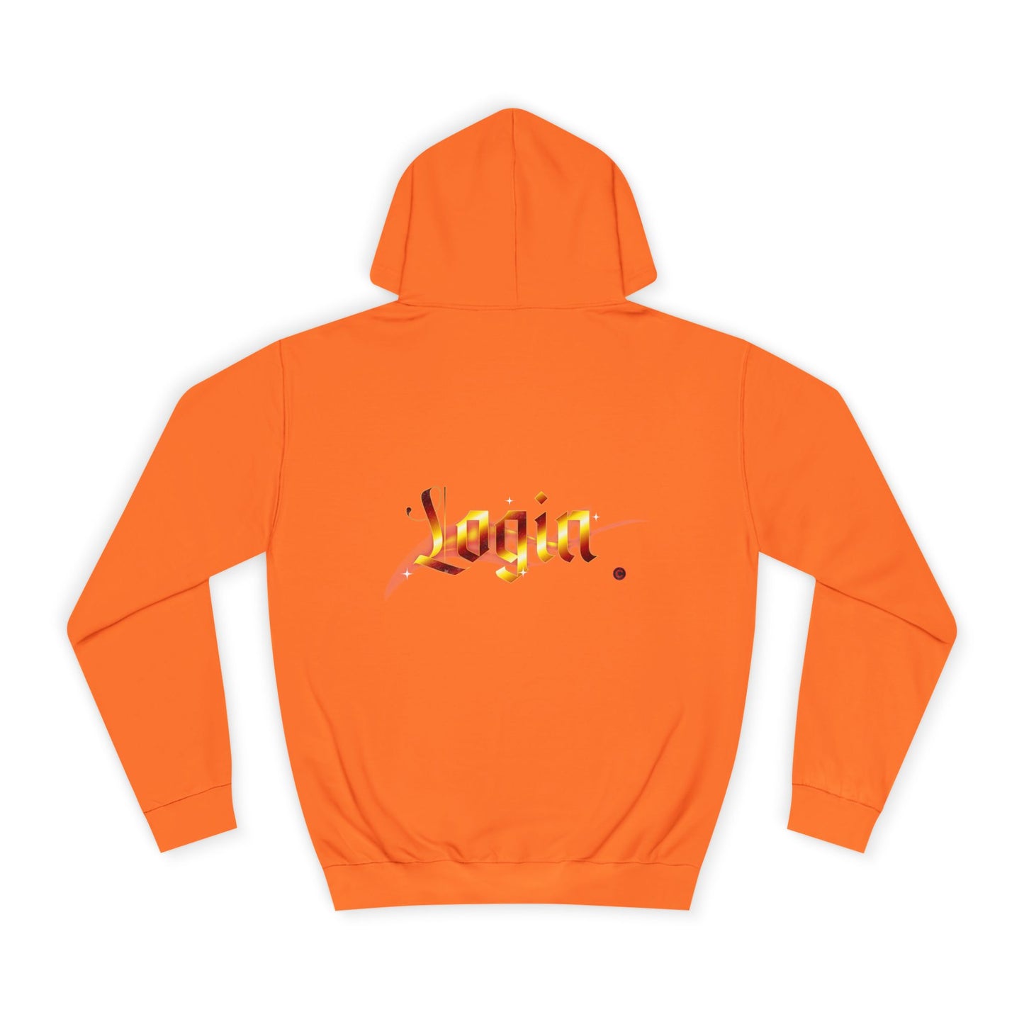 Aesthetic 'Login' Unisex Hoodie, Cozy Trendy Wear, Gift for Any One, Warm Casual Style, Trendy Hoodie