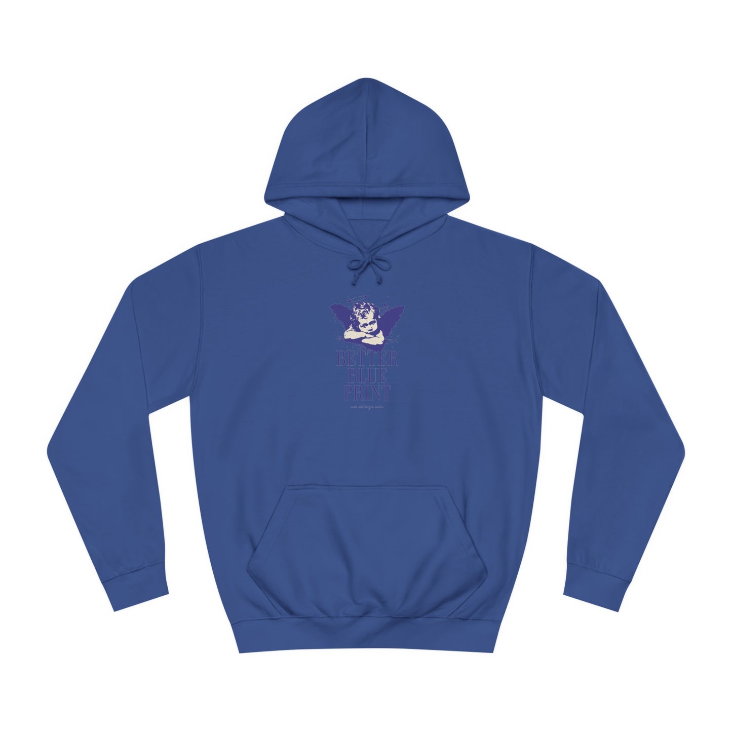 Unisex Better Blue Print Hoodie