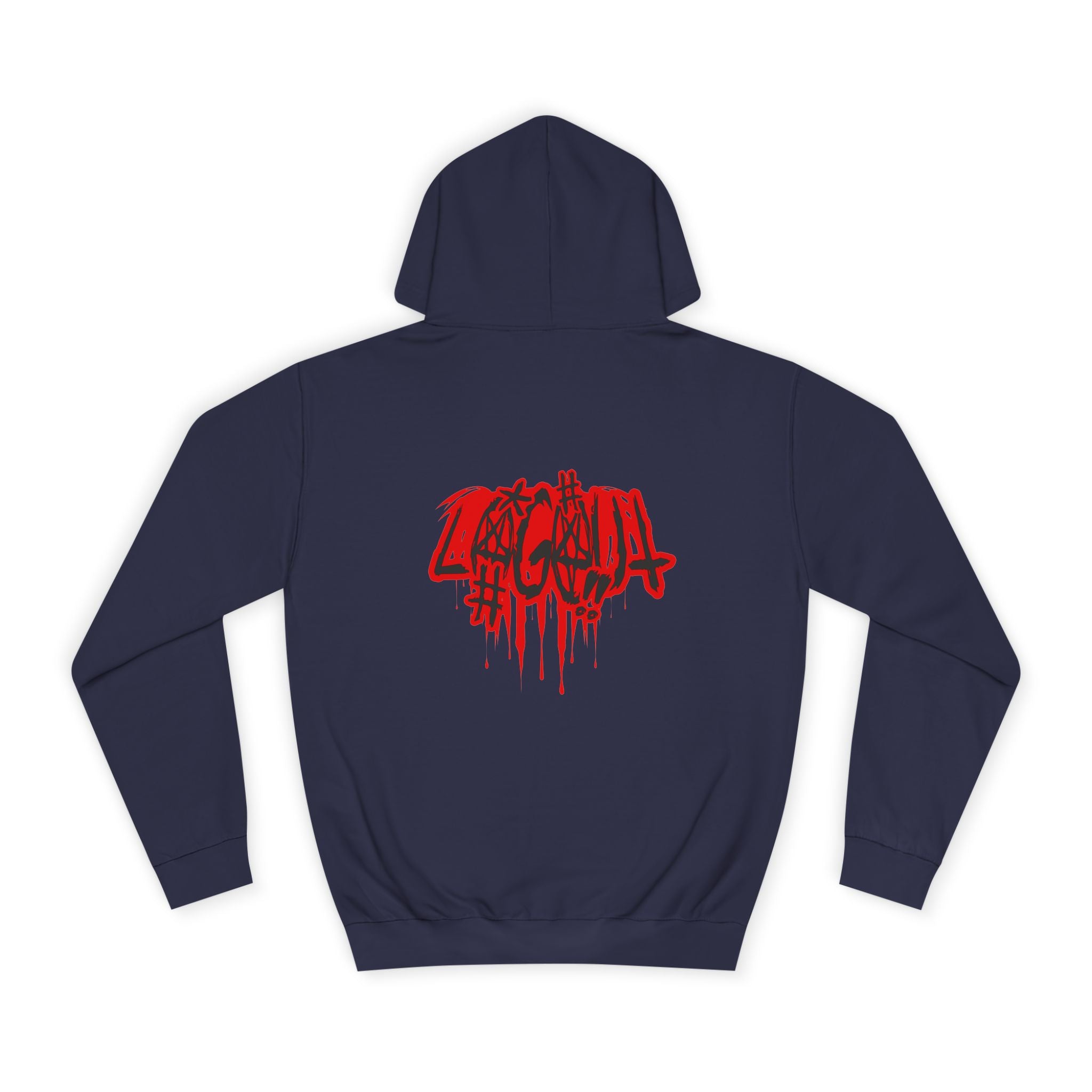 Bold Graffiti log out Hoodie, Unisex Streetwear, Comfortable Casual Wear,
