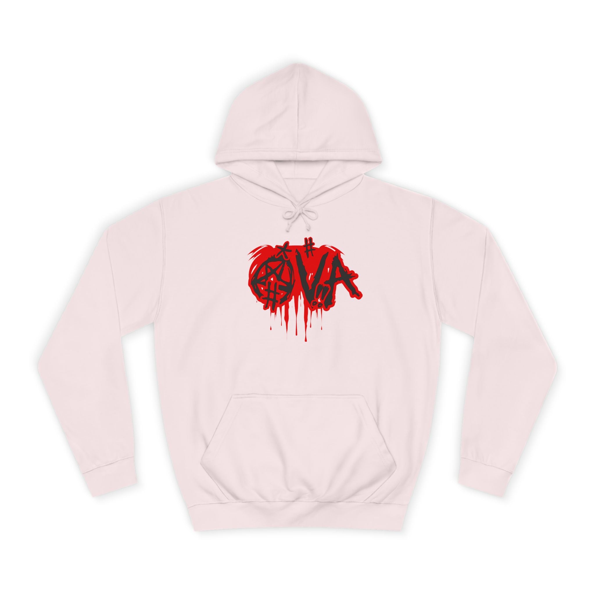 Edgy Unisex Hoodie with Graffiti-Style Print, Urban Streetwear, Apparel, Gift for any body, Casual Fashion