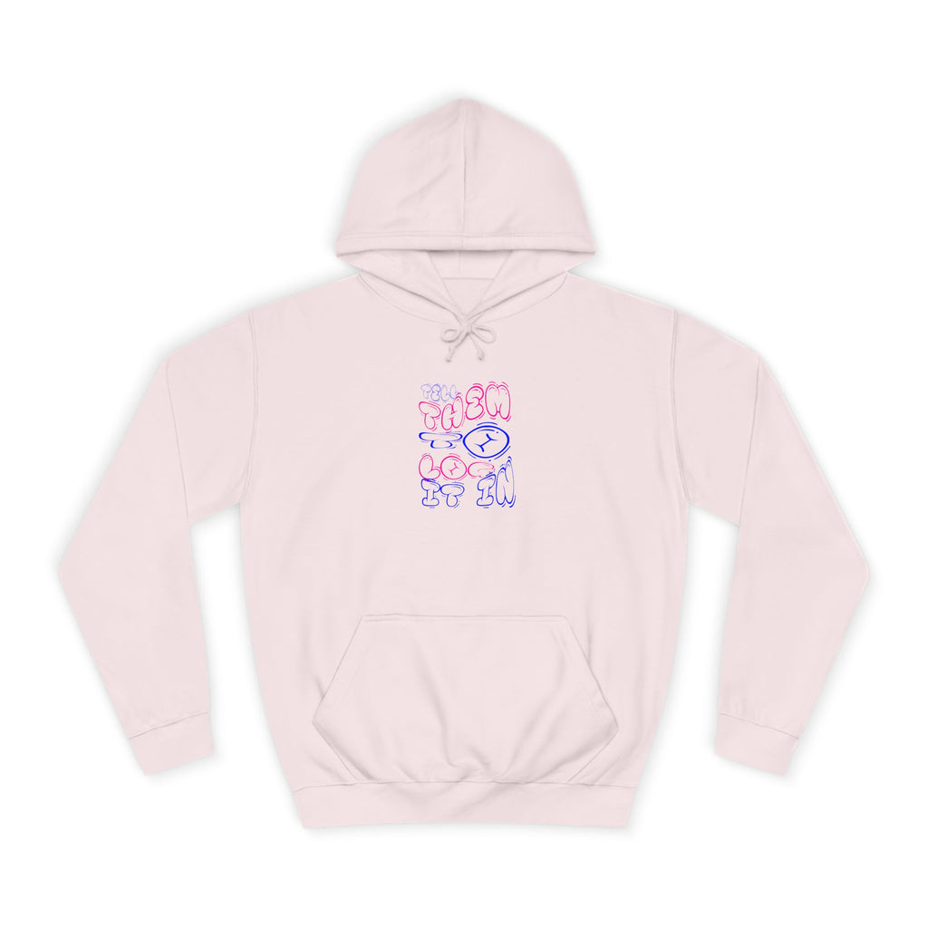 Chill Vibes Log it in Hoodie | Cozy Unisex Sweatshirt, Gifts for Graduates, Apparel, Everyday Comfort